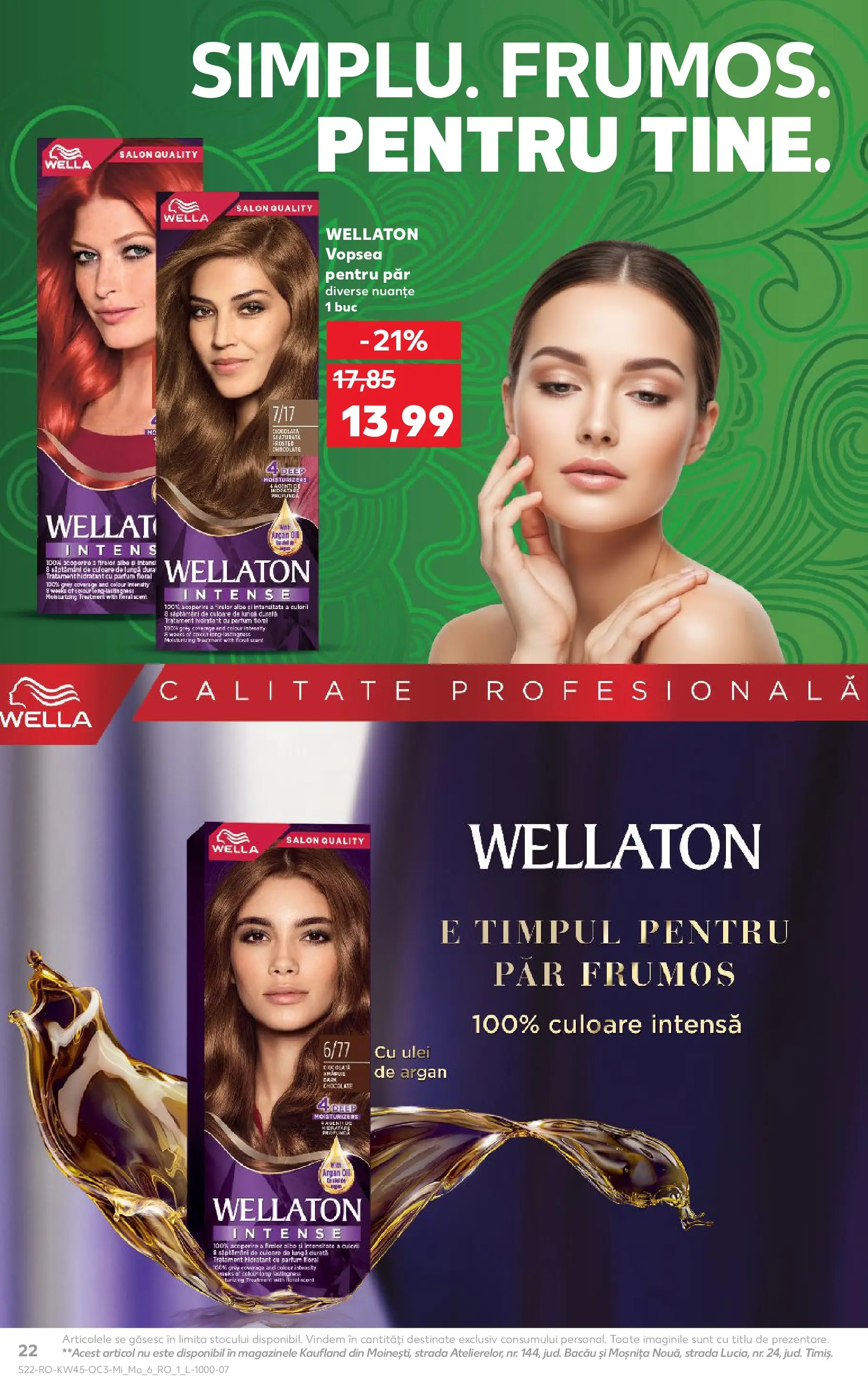Catalog Kaufland - Viseu de Sus 05.11.2025 - Revista si Oferta | Pagină: 22 | Produse: Vopsea, Parfum, Ulei, Ciocolată