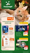 Fressnapf újság érvényessége 2025.11.12-ig