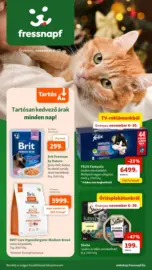 Fressnapf újság érvényessége 2025.11.12-ig