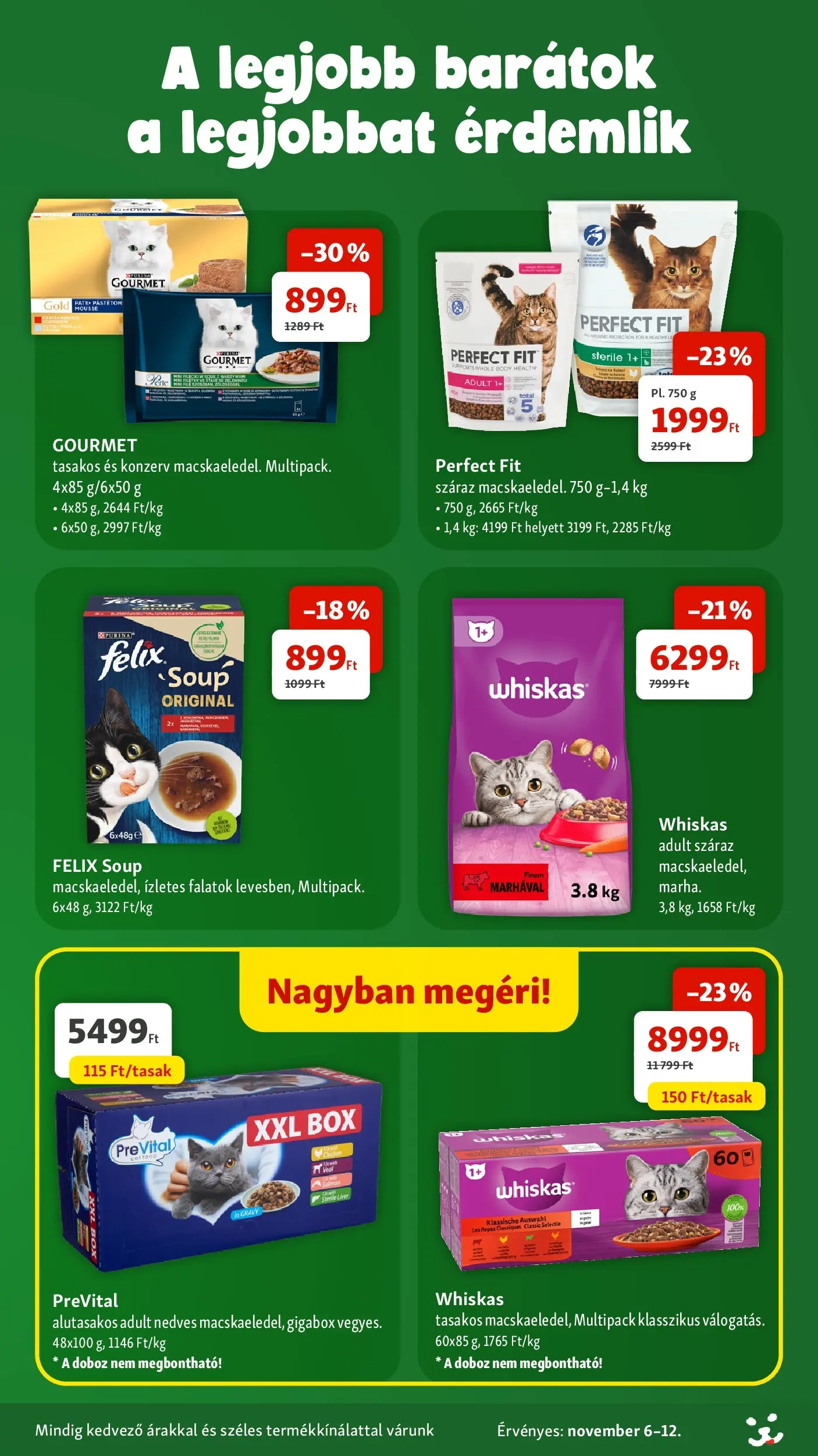 Fressnapf - Fressnapf újság érvényessége 2025.11.12-ig - 2025.11.02. -tól/töl > akció, lapozható szórólap 🛍️ | Oldal: 8
