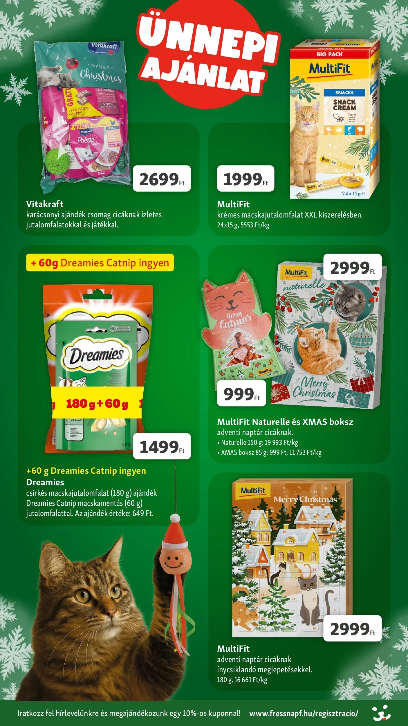 Fressnapf - Fressnapf újság érvényessége 2025.11.12-ig - 2025.11.02. -tól/töl > akció, lapozható szórólap 🛍️ | Oldal: 10