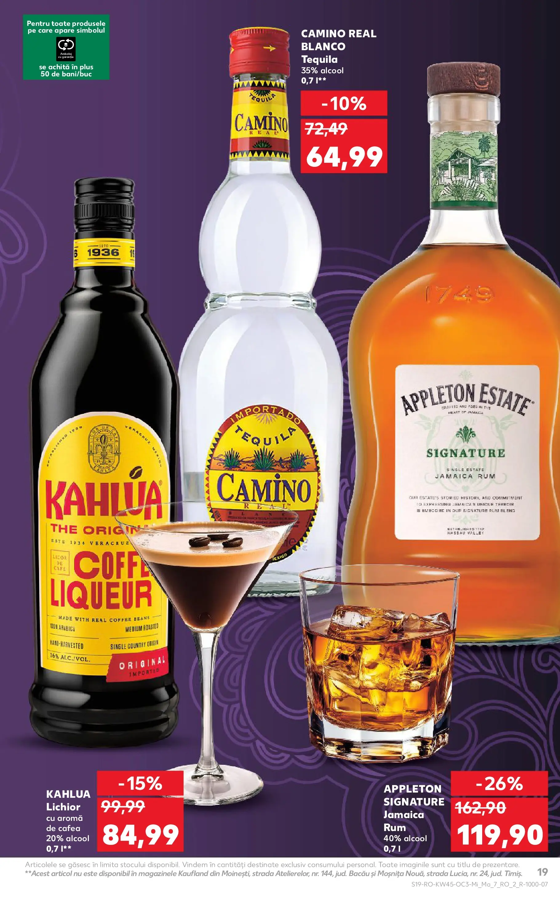 Catalog Kaufland - Bârlad 05.11.2025 - Revista si Oferta | Pagină: 19 | Produse: Lichior, Cafea