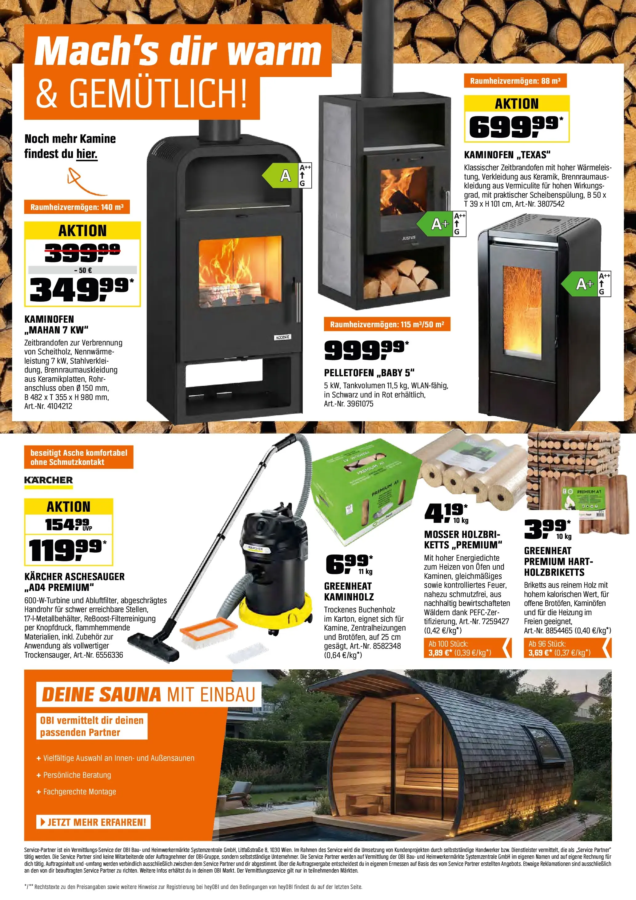 OBI - OBI: Biberstarke Angebote von 31.10.2025 - Aktuelle Angebote | Seite: 11 | Produkte: Ofen