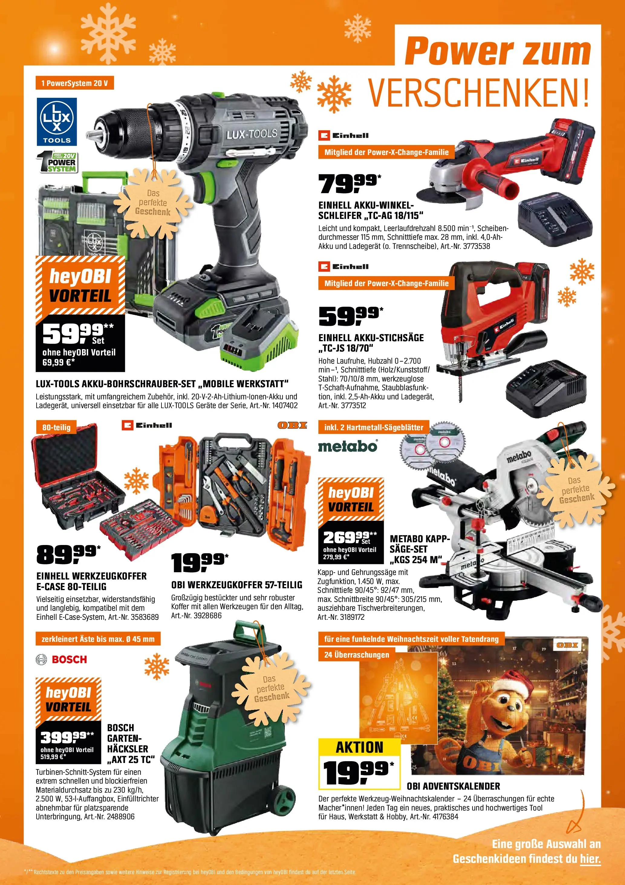 OBI - OBI: Biberstarke Angebote von 31.10.2025 - Aktuelle Angebote | Seite: 15 | Produkte: Koffer