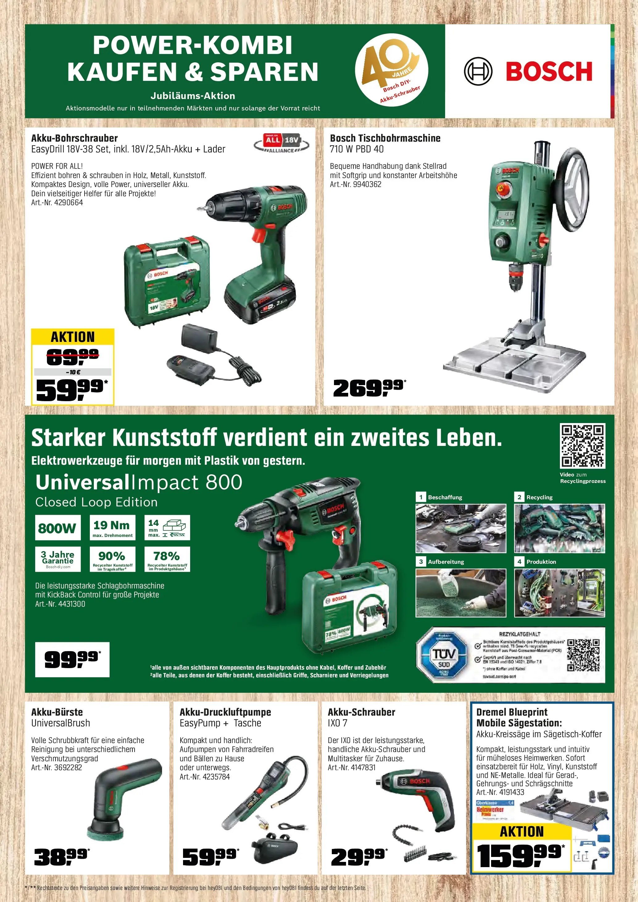 OBI - OBI: Biberstarke Angebote von 31.10.2025 - Aktuelle Angebote | Seite: 17 | Produkte: Koffer, Video, Kabel, Tasche