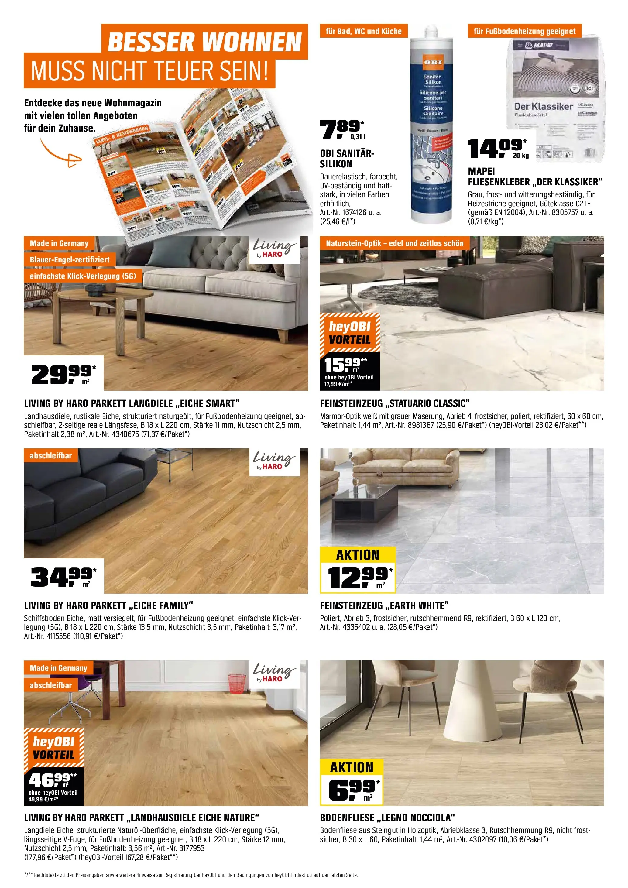 OBI - OBI: Biberstarke Angebote von 31.10.2025 - Aktuelle Angebote | Seite: 19