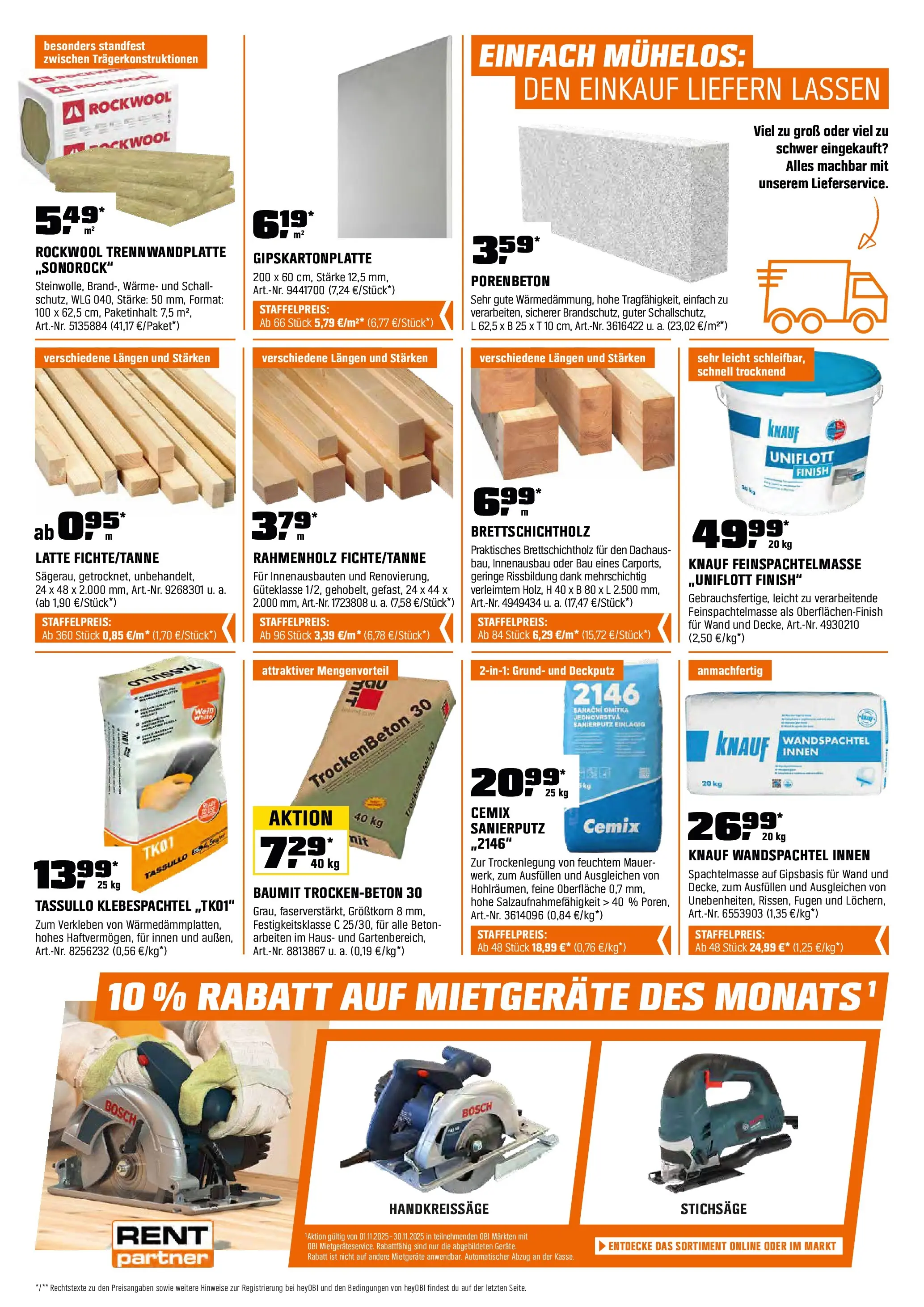 OBI - OBI: Biberstarke Angebote von 31.10.2025 - Aktuelle Angebote | Seite: 21