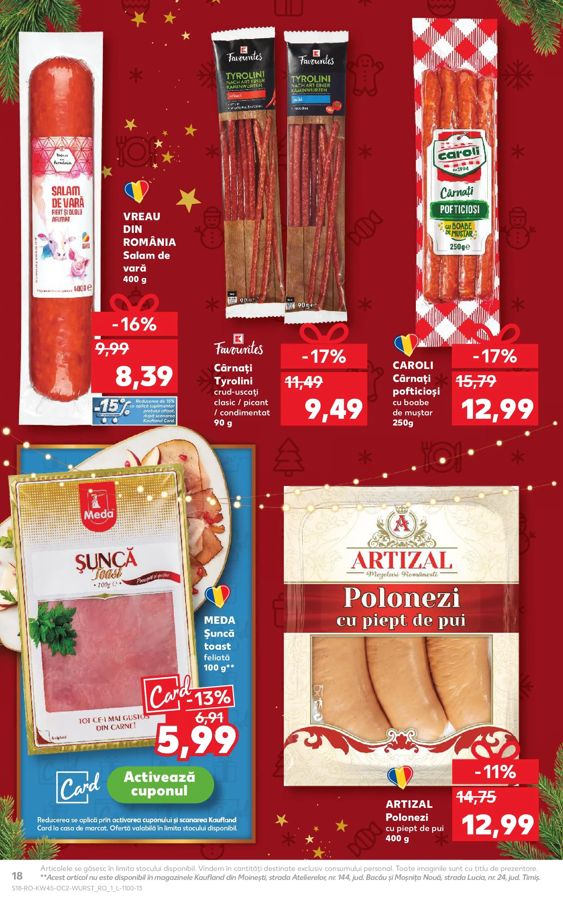 Catalog Kaufland - Zalau 04.11.2025 - Revista si Oferta | Pagină: 18