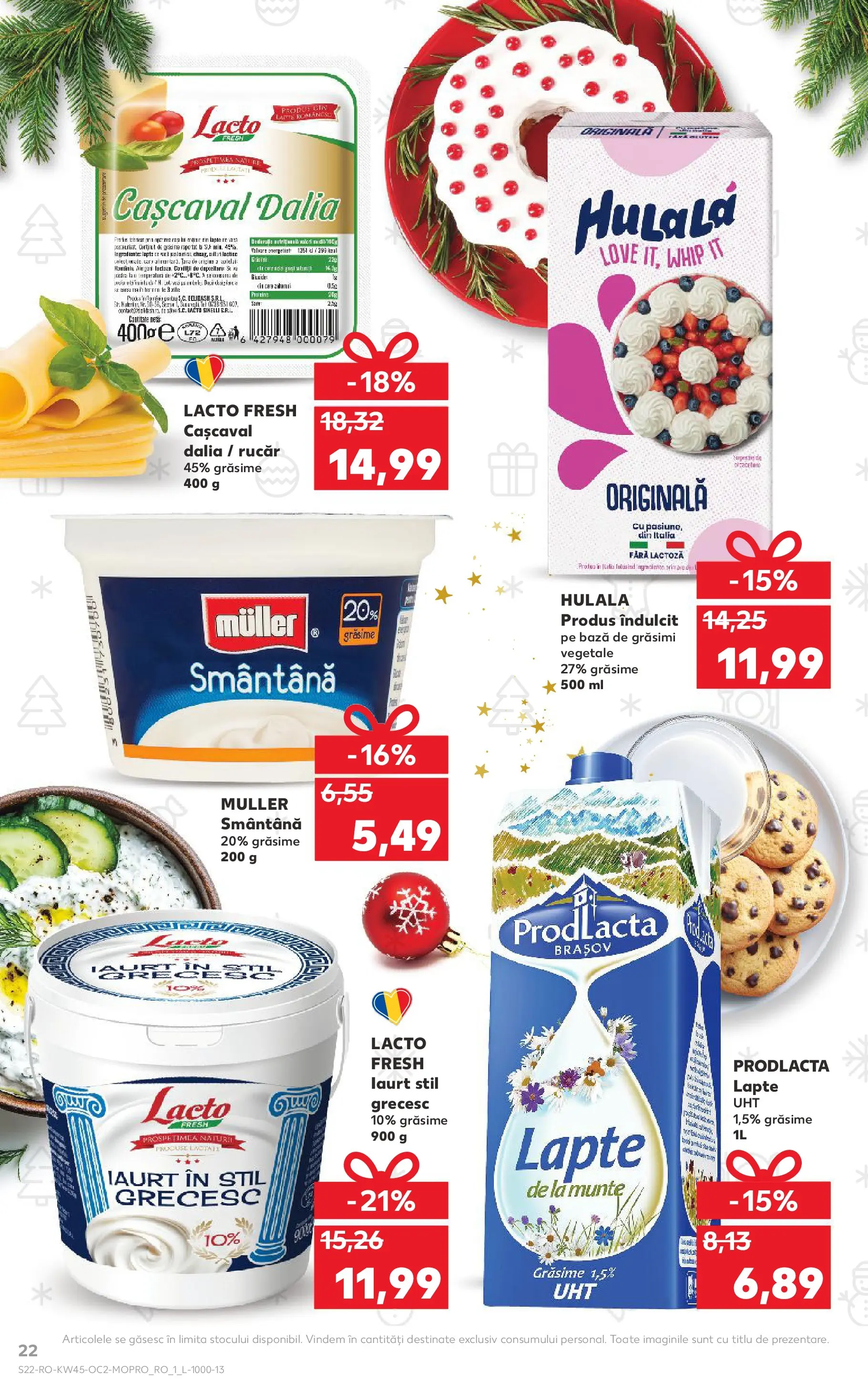 Catalog Kaufland - Zalau 04.11.2025 - Revista si Oferta | Pagină: 22