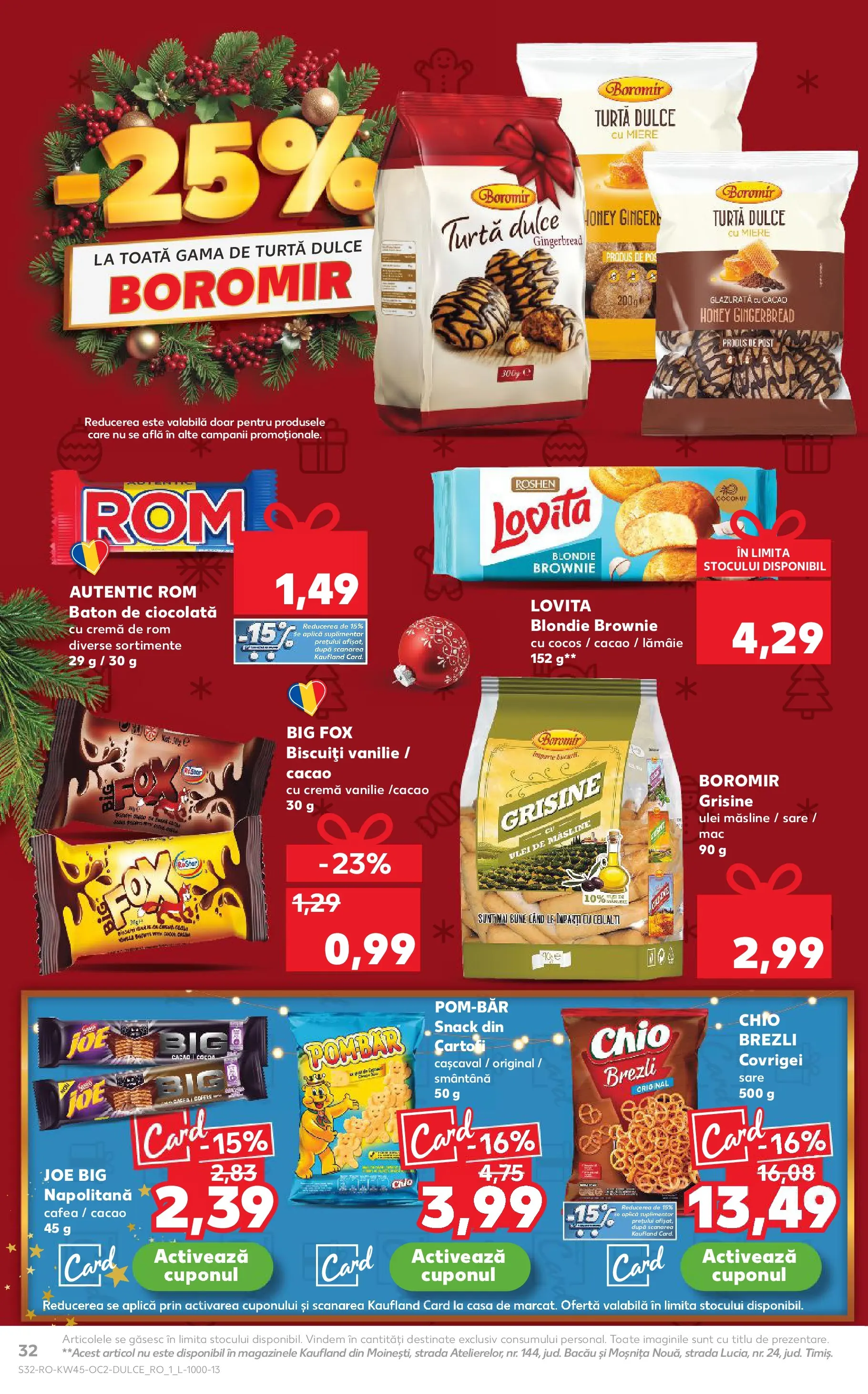 Catalog Kaufland - Zalau 04.11.2025 - Revista si Oferta | Pagină: 32