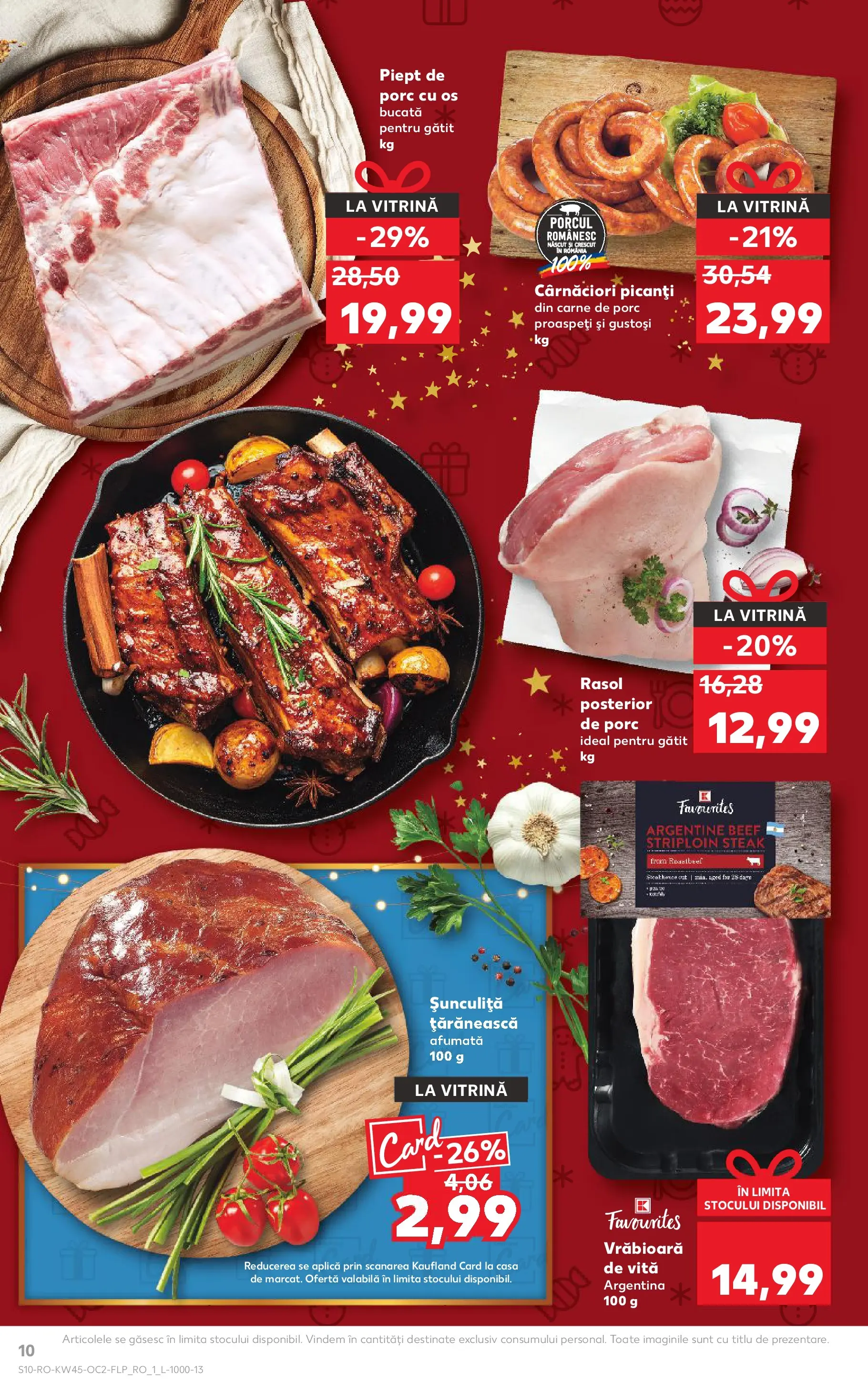 Catalog Kaufland - Tulcea 05.11.2025 - Revista si Oferta | Pagină: 10 | Produse: Vitrină, Carne De Porc, Rasol