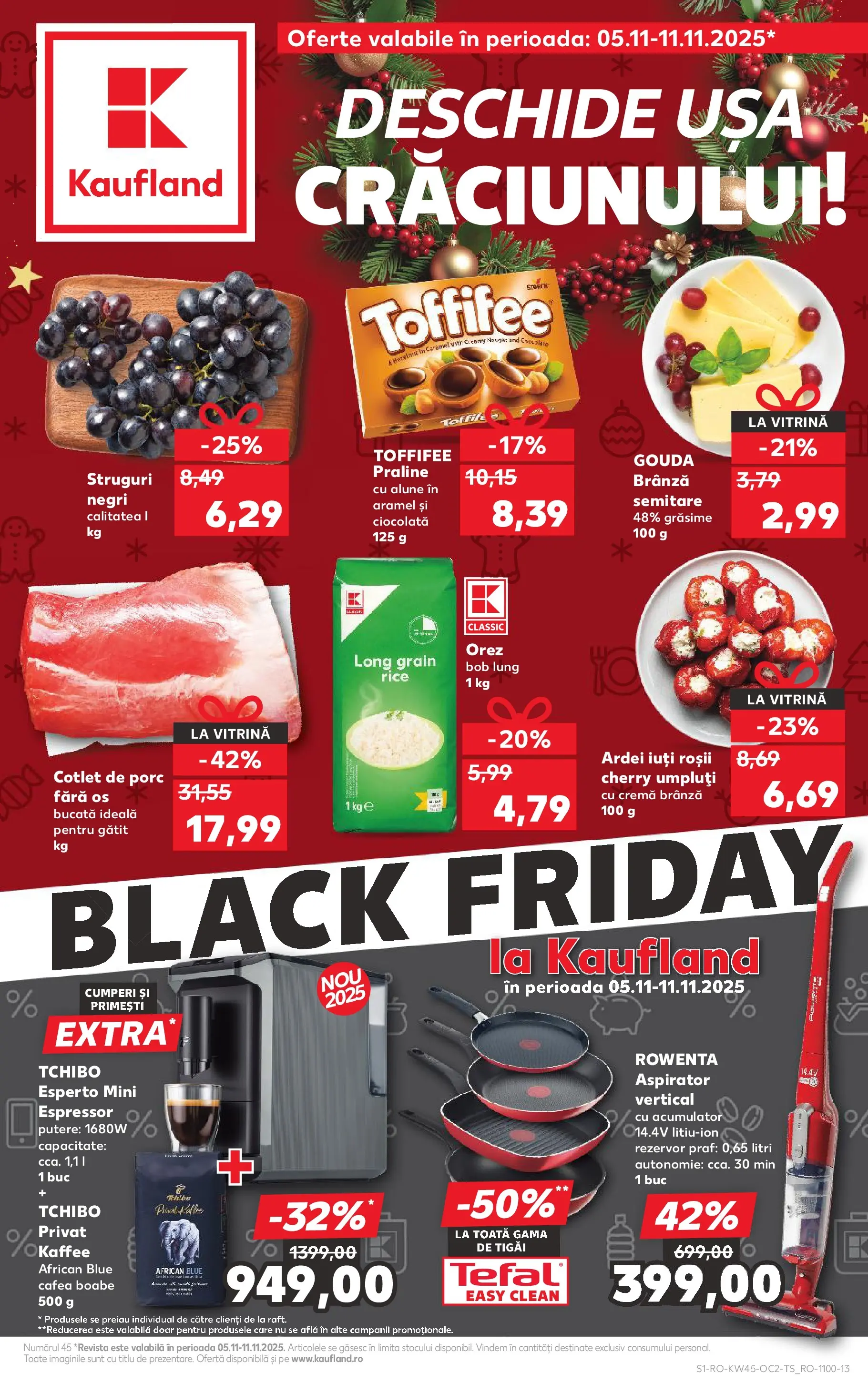 Catalog Kaufland - Ploiești 05.11.2025 - Revista si Oferta | Pagină: 1 | Produse: Lait de coco, Vitrină, Praline, Orez