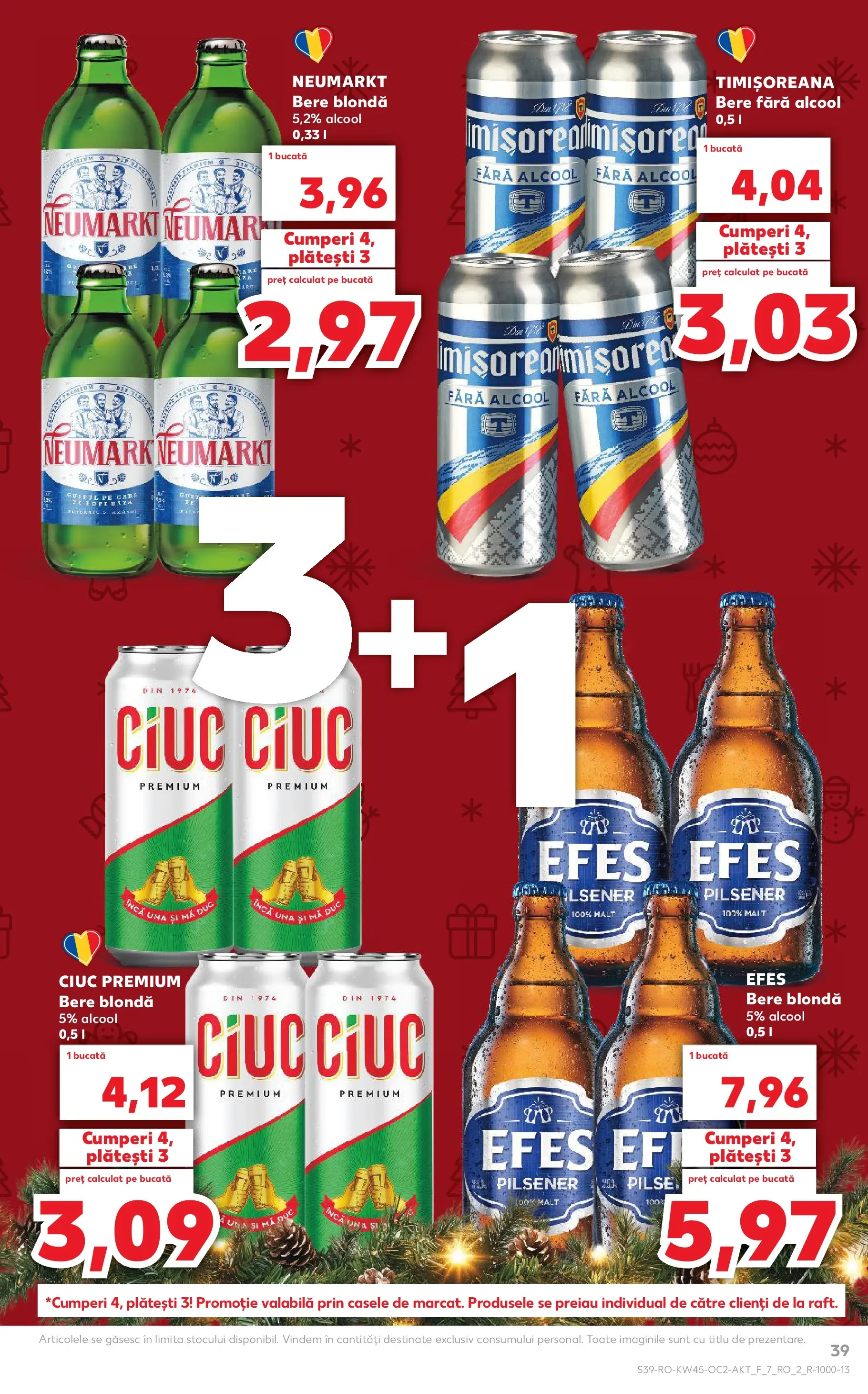 Catalog Kaufland - Zalau 04.11.2025 - Revista si Oferta | Pagină: 39