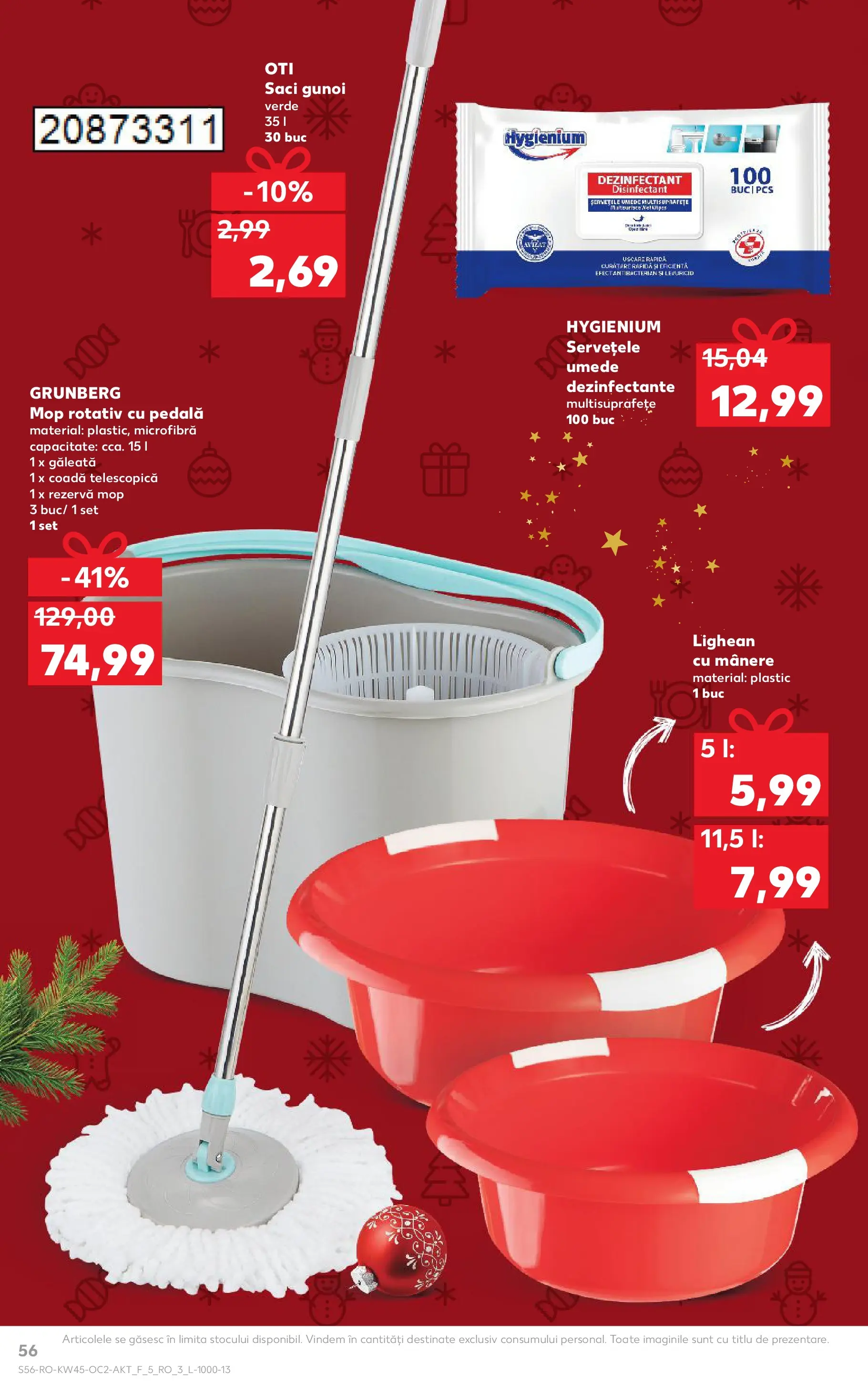 Catalog Kaufland - Zalau 04.11.2025 - Revista si Oferta | Pagină: 56