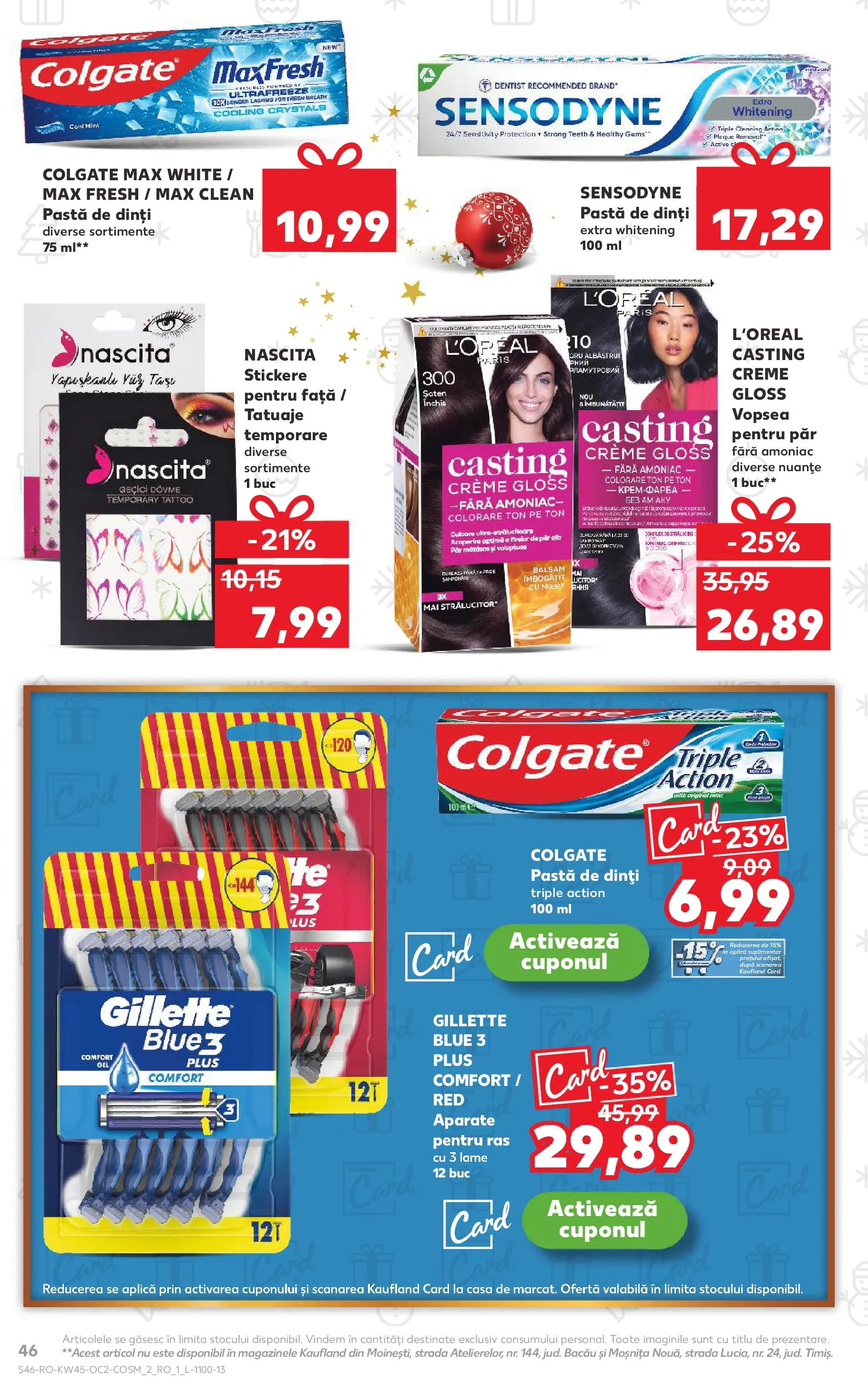Catalog Kaufland - Ploiești 05.11.2025 - Revista si Oferta | Pagină: 46 | Produse: Pomelo, Vopsea, Balsam, Pastă de dinți