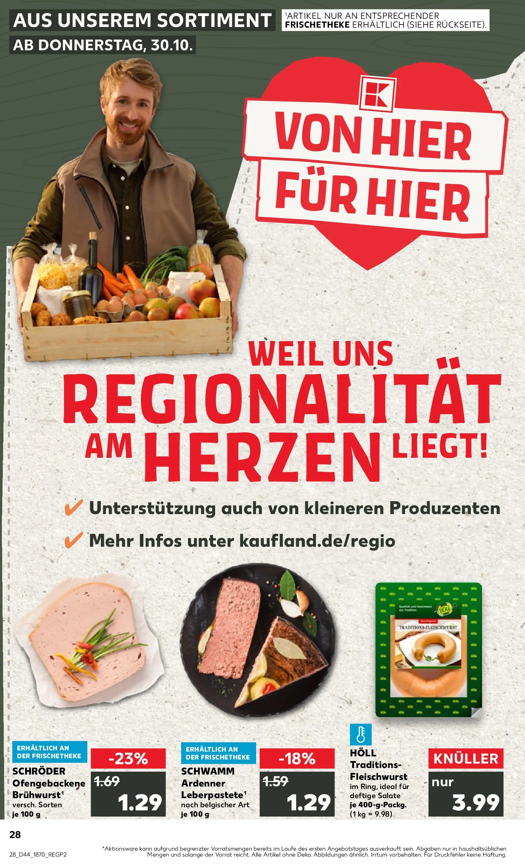 Prospekt Kaufland ab 03.11.2025 » Angebote Online zum Blättern | Seite: 28
