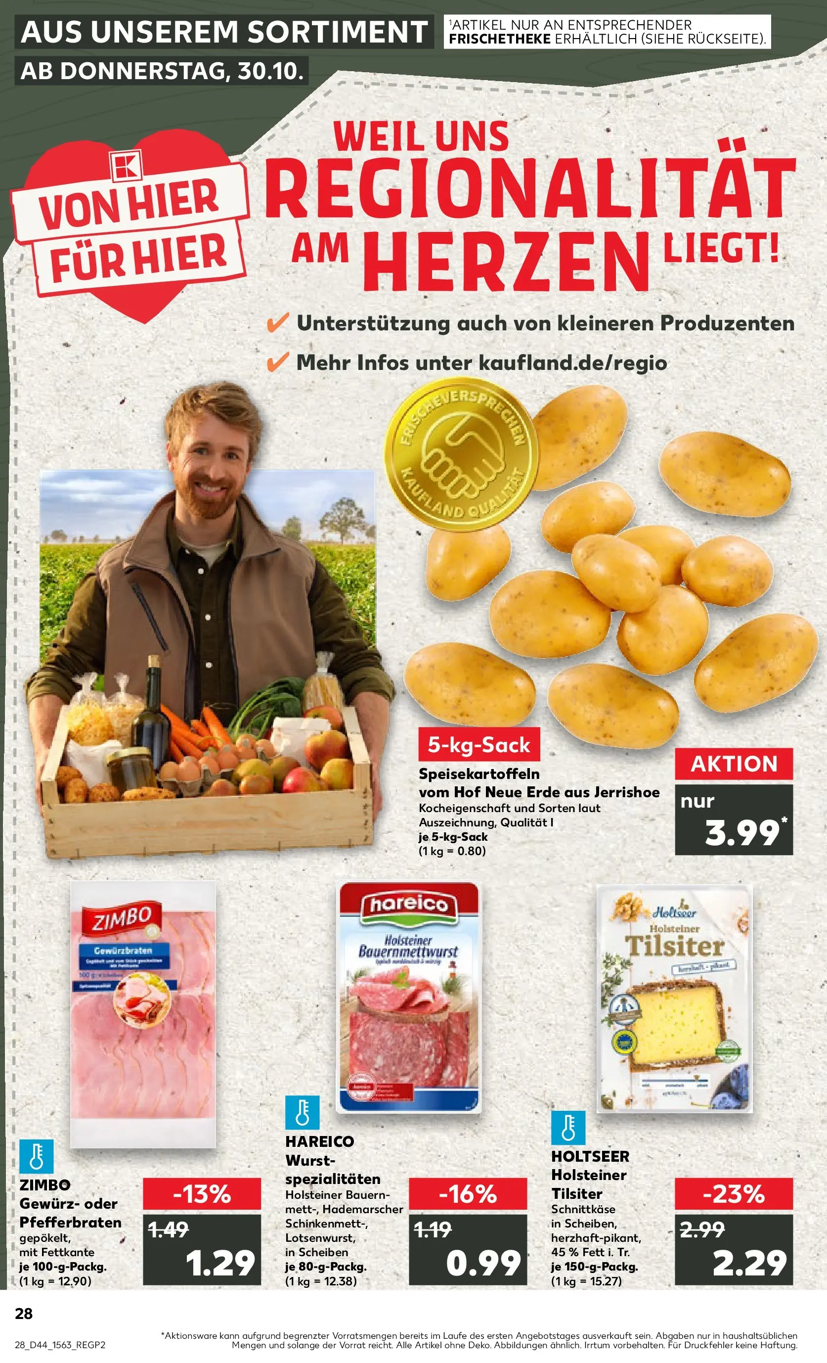 Prospekt Kaufland ab 03.11.2025 » Angebote Online zum Blättern | Seite: 28 | Produkte: Wurst