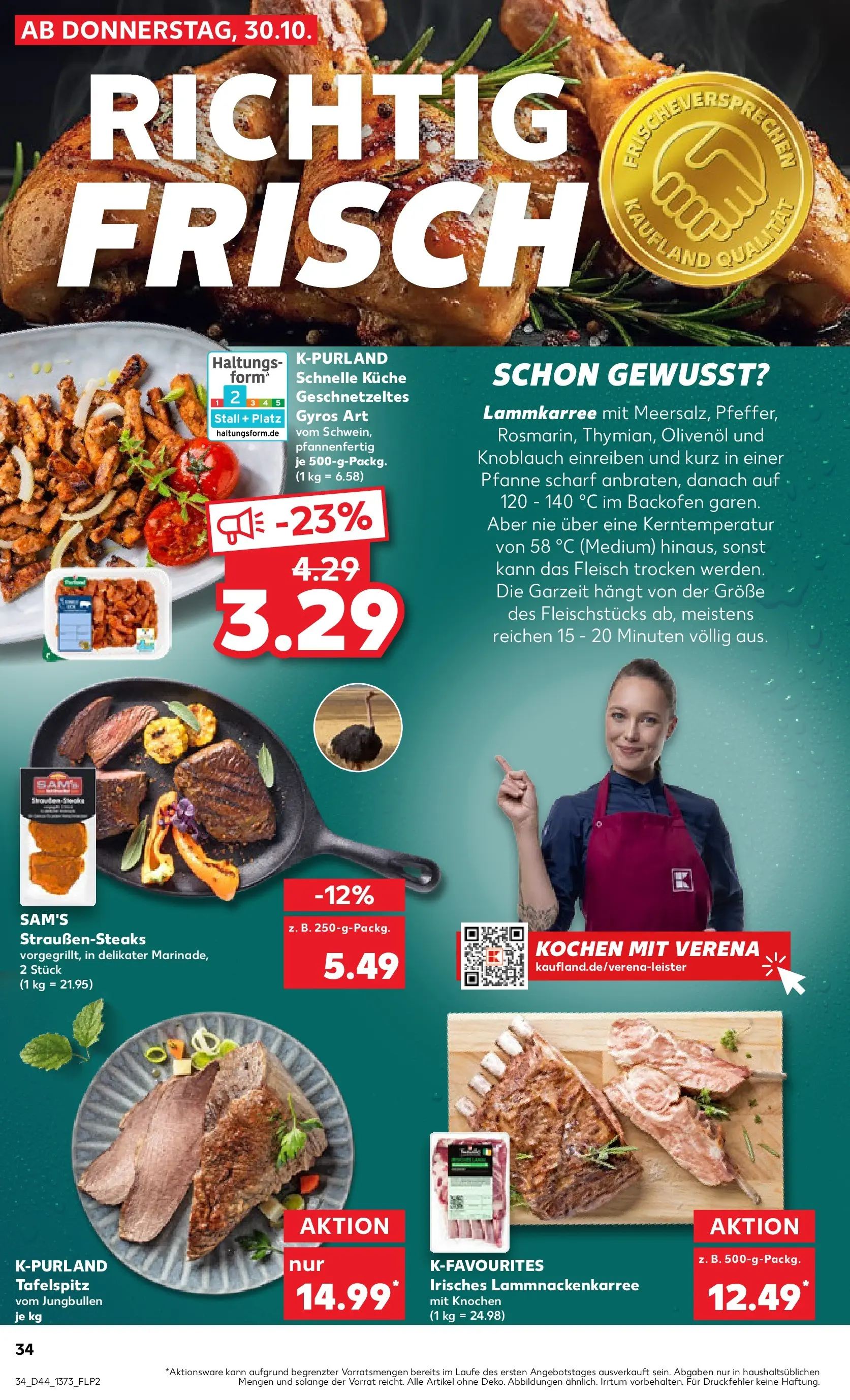 Prospekt Kaufland ab 03.11.2025 » Angebote und Werbung Online | Seite: 34 | Produkte: Olivenol, Küche, Knoblauch, Fleisch Prospekt Kaufland ab 03.11.2025 » Angebote Online zum Blättern | Seite: 34 | Produkte: Olivenol, Küche, Knoblauch, Fleisch