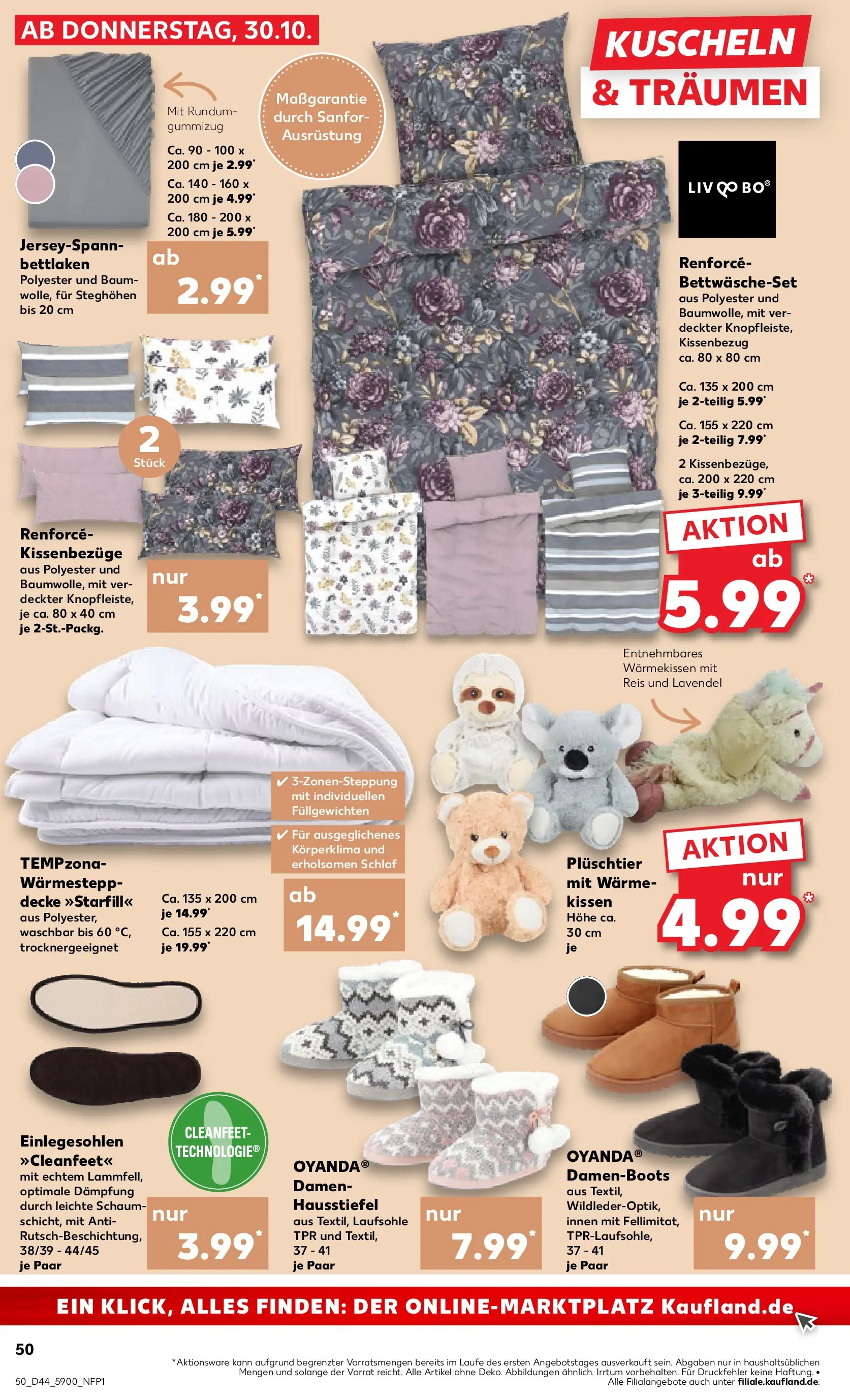Prospekt Kaufland ab 03.11.2025 » Angebote und Werbung Online | Seite: 50 | Produkte: Kissen, Decke, Reis, Lavendel Prospekt Kaufland ab 03.11.2025 » Angebote Online zum Blättern | Seite: 50 | Produkte: Kissen, Decke, Reis, Lavendel