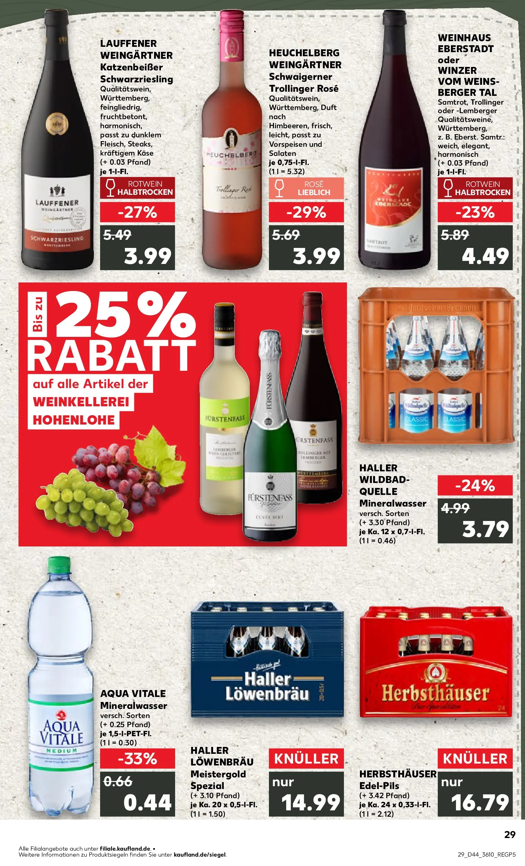 Prospekt Kaufland ab 03.11.2025 » Angebote und Werbung Online | Seite: 29 | Produkte: Käse, Rotwein, Rotwein halbtrocken, Duft Prospekt Kaufland ab 03.11.2025 » Angebote Online zum Blättern | Seite: 29 | Produkte: Käse, Rotwein, Rotwein halbtrocken, Duft