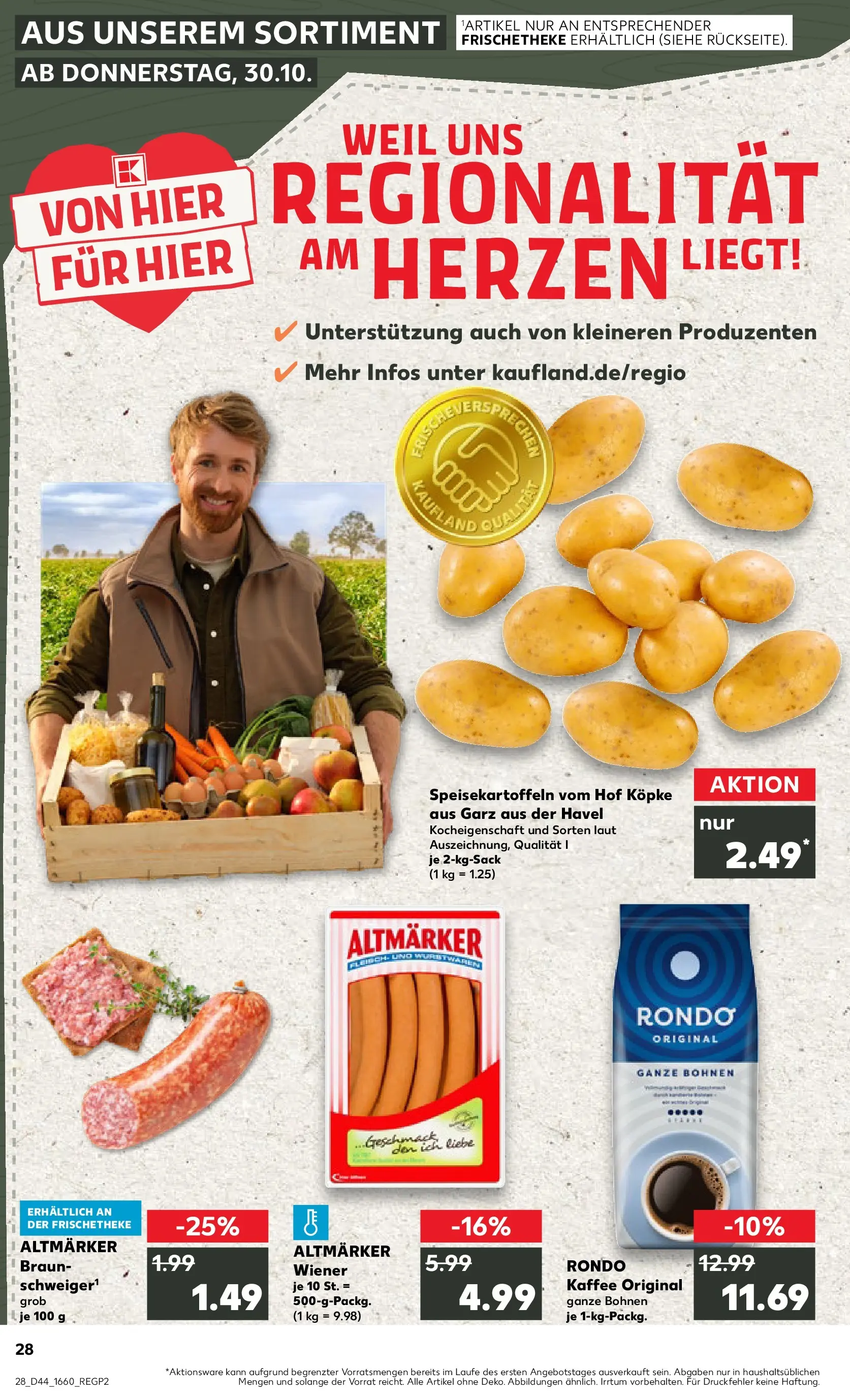 Prospekt Kaufland ab 03.11.2025 » Angebote und Werbung Online | Seite: 28 | Produkte: Kaffee Prospekt Kaufland ab 03.11.2025 » Angebote Online zum Blättern | Seite: 28 | Produkte: Kaffee