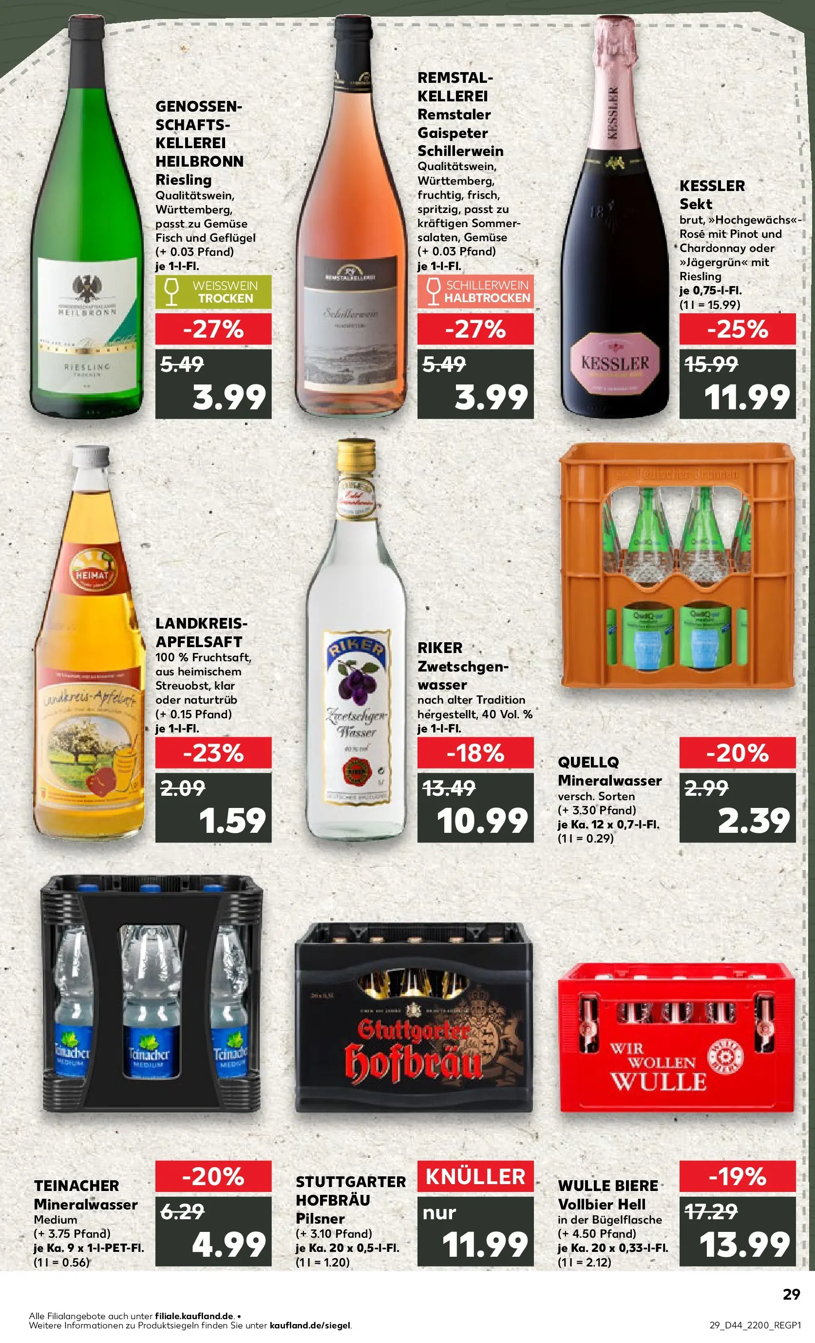 Prospekt Kaufland ab 03.11.2025 » Angebote und Werbung Online | Seite: 29 | Produkte: Zwetschgen, Mineralwasser, Fisch, Wasser Prospekt Kaufland ab 03.11.2025 » Angebote Online zum Blättern | Seite: 29 | Produkte: Zwetschgen, Mineralwasser, Fisch, Wasser