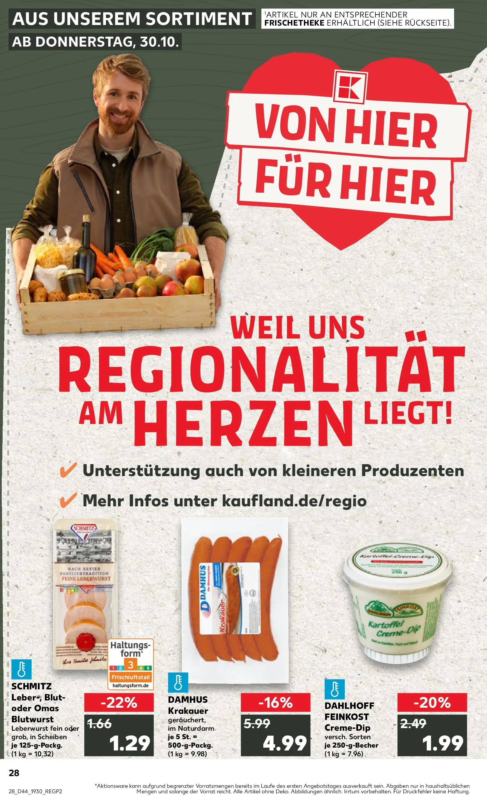 Prospekt Kaufland ab 03.11.2025 » Angebote Online zum Blättern | Seite: 28
