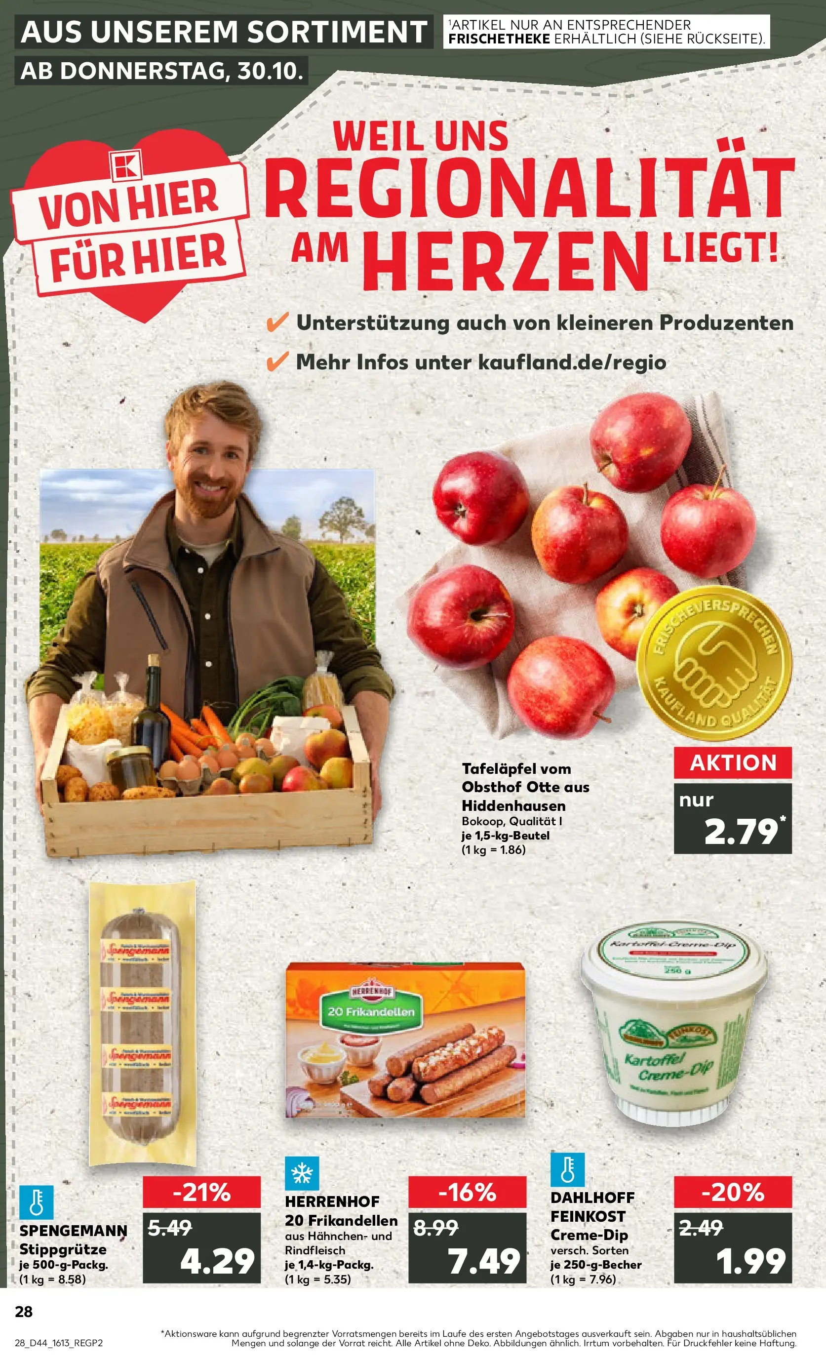 Prospekt Kaufland ab 03.11.2025 » Angebote Online zum Blättern | Seite: 28 | Produkte: Hahnchen, Rindfleisch