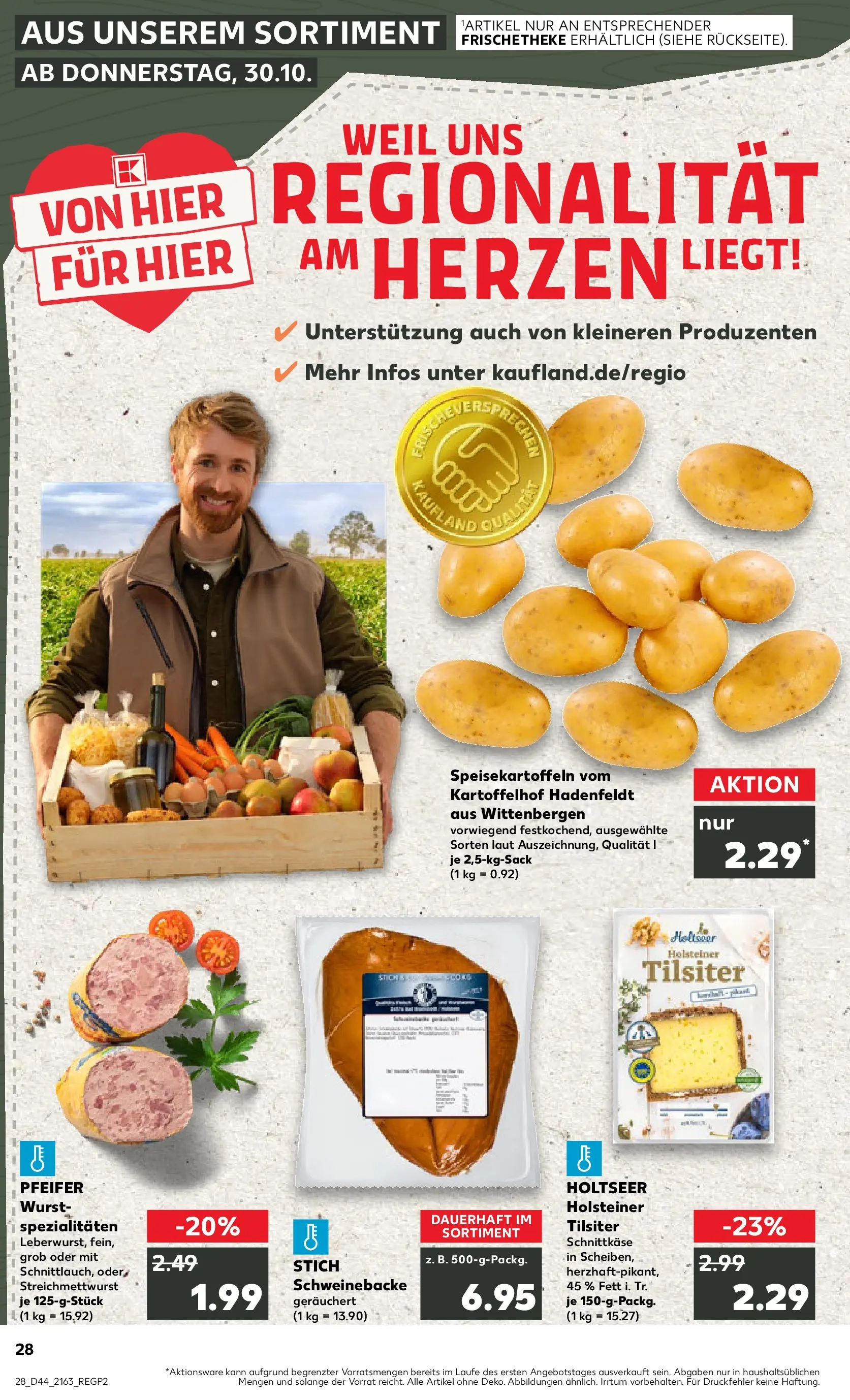 Prospekt Kaufland ab 03.11.2025 » Angebote Online zum Blättern | Seite: 28 | Produkte: Wurst
