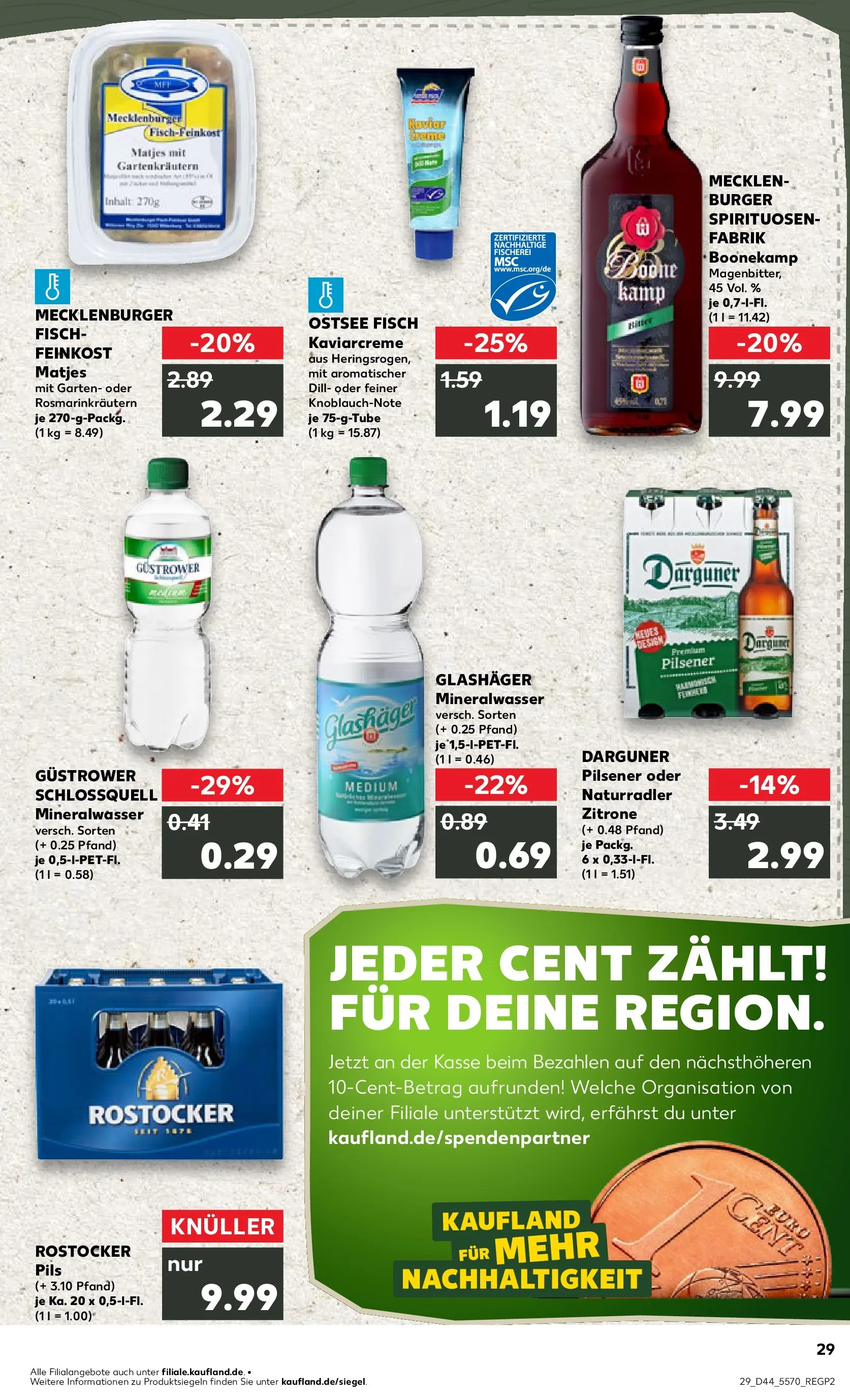 Prospekt Kaufland ab 03.11.2025 » Angebote und Werbung Online | Seite: 29 | Produkte: Pils, Mineralwasser, Fisch, Dill Prospekt Kaufland ab 03.11.2025 » Angebote Online zum Blättern | Seite: 29 | Produkte: Pils, Mineralwasser, Fisch, Dill