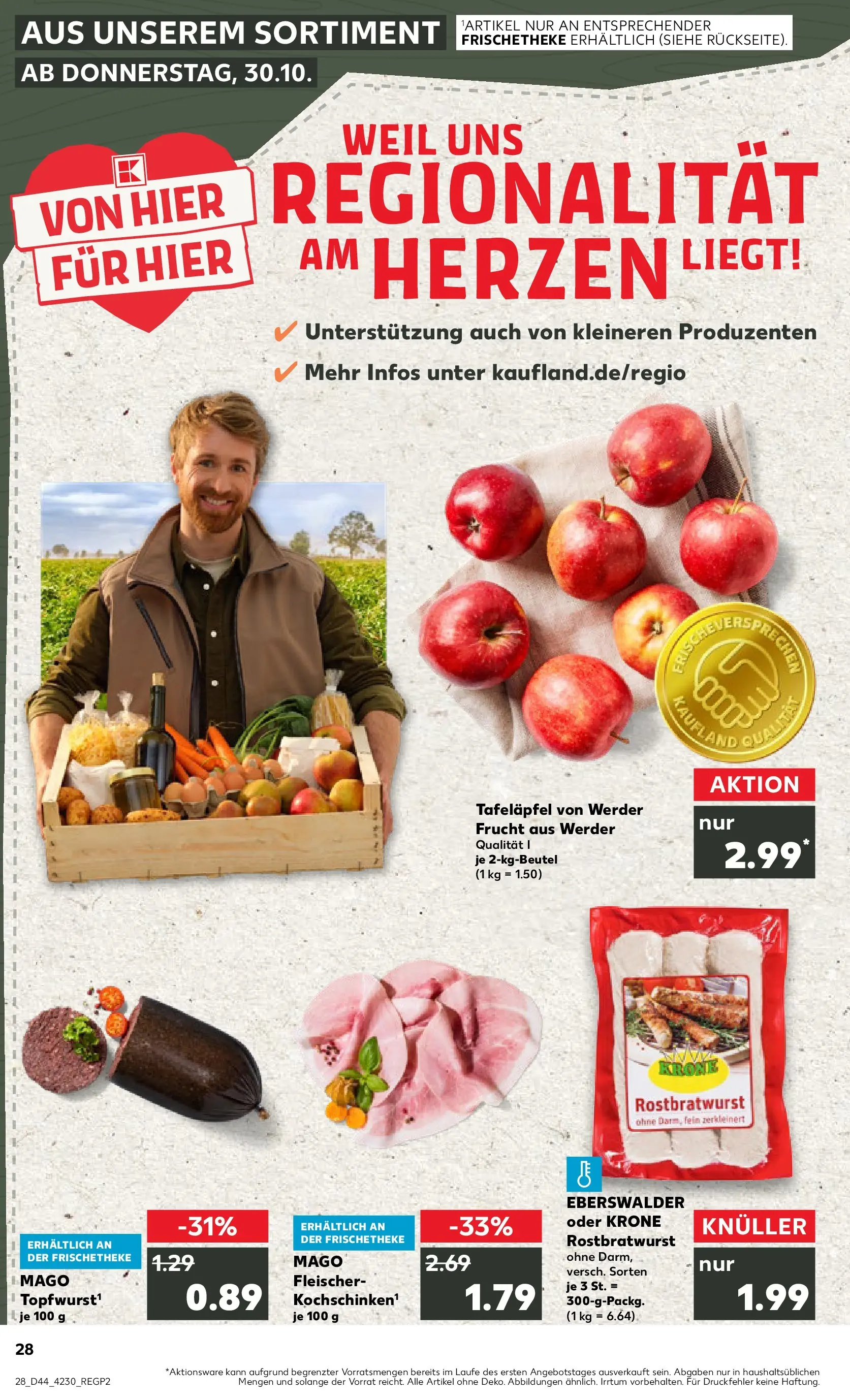 Prospekt Kaufland ab 03.11.2025 » Angebote und Werbung Online | Seite: 28 Prospekt Kaufland ab 03.11.2025 » Angebote Online zum Blättern | Seite: 28