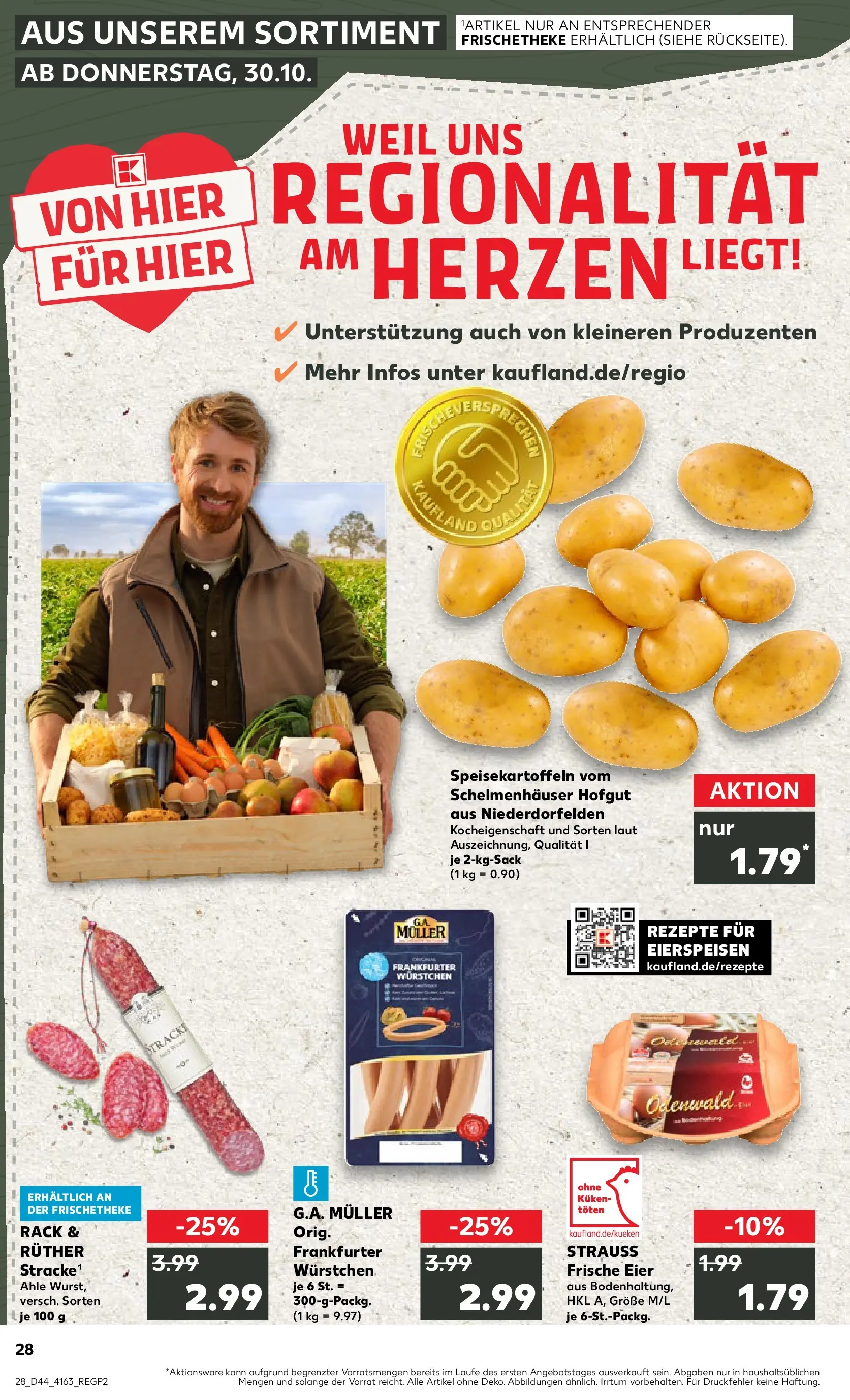 Prospekt Kaufland ab 03.11.2025 » Angebote Online zum Blättern | Seite: 28 | Produkte: Eier