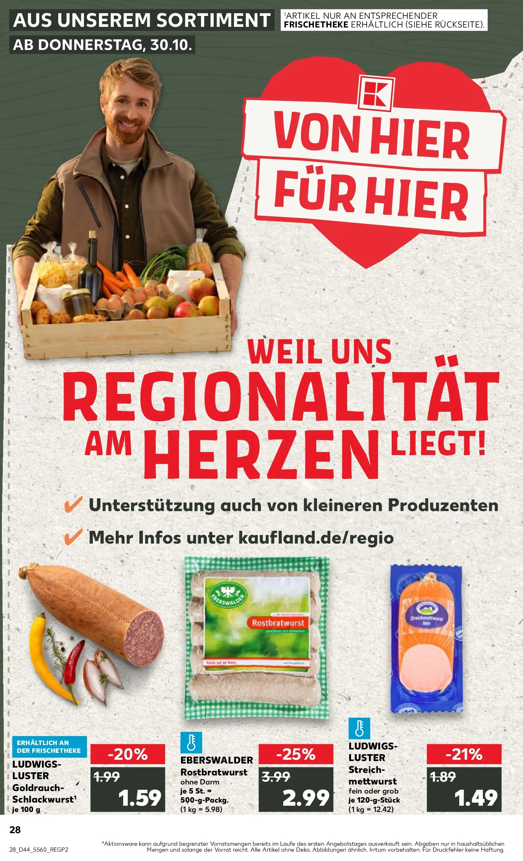 Prospekt Kaufland ab 03.11.2025 » Angebote Online zum Blättern | Seite: 28