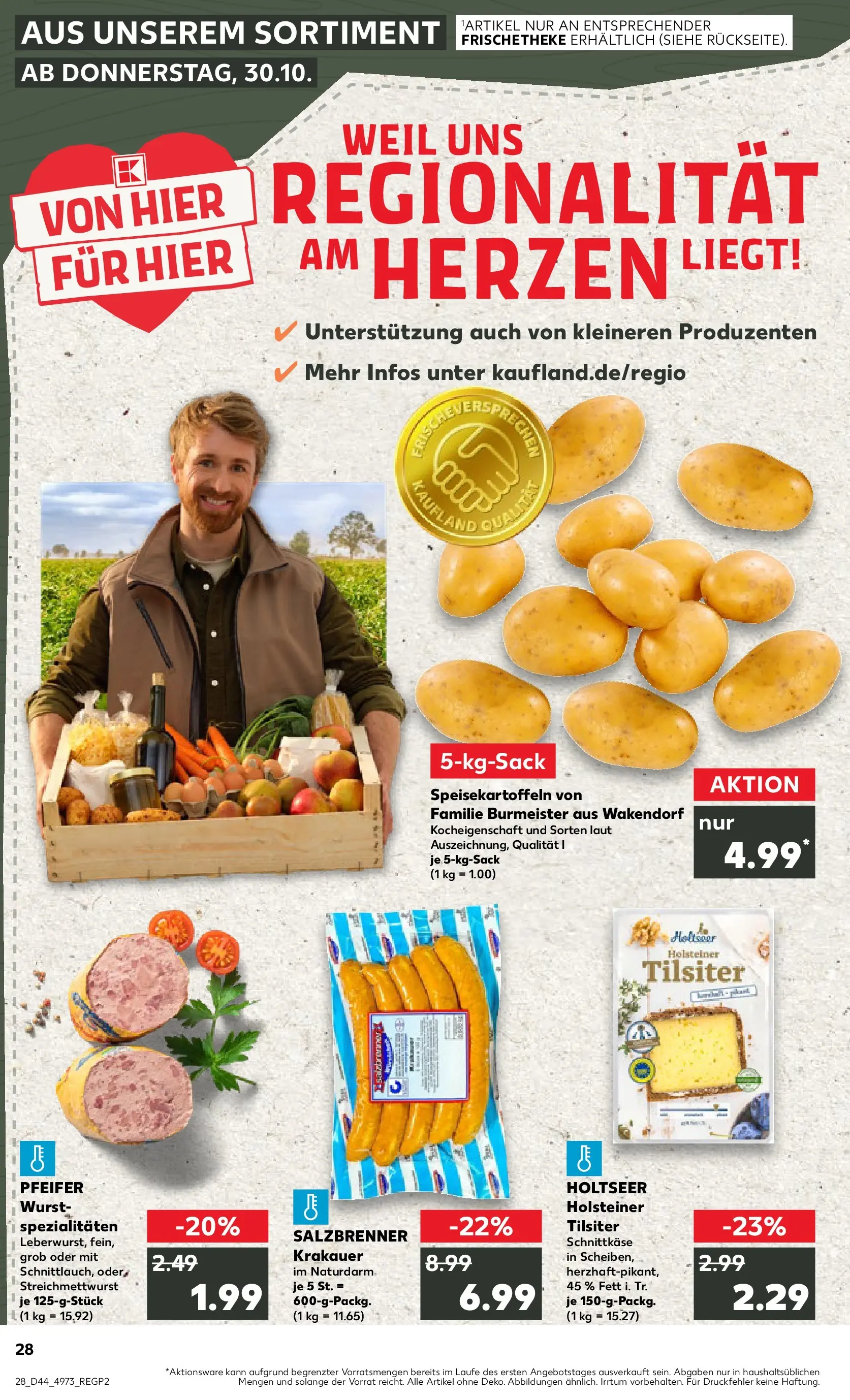 Prospekt Kaufland ab 03.11.2025 » Angebote Online zum Blättern | Seite: 28 | Produkte: Wurst