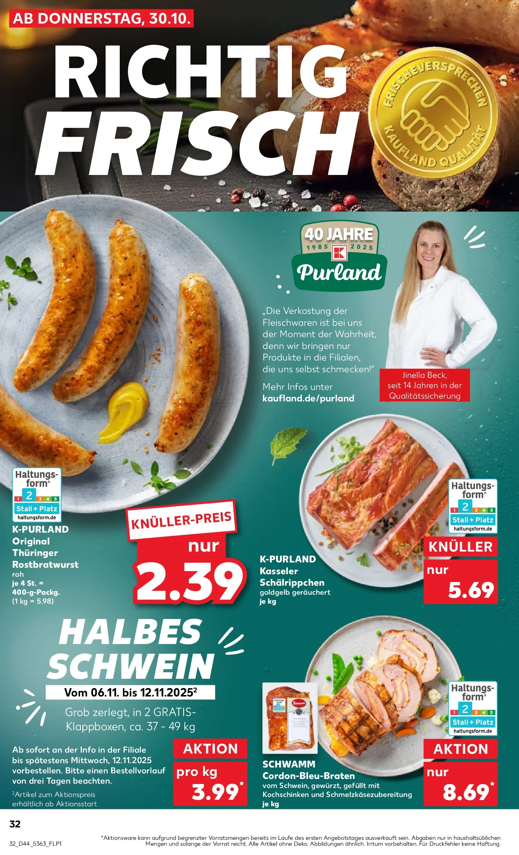 Prospekt Kaufland ab 03.11.2025 » Angebote Online zum Blättern | Seite: 32