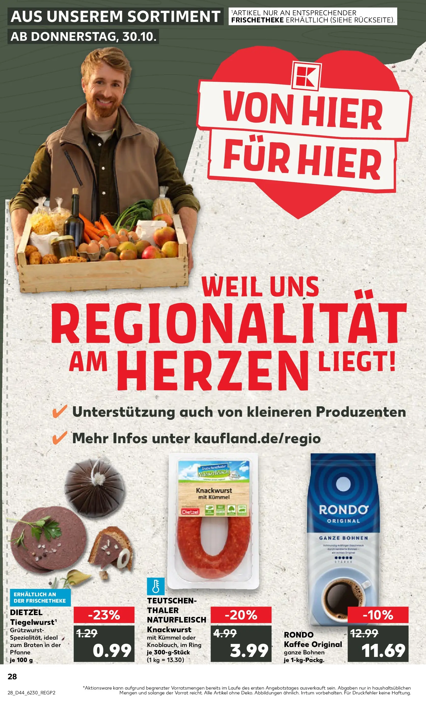 Prospekt Kaufland ab 03.11.2025 » Angebote und Werbung Online | Seite: 28 | Produkte: Kaffee Prospekt Kaufland ab 03.11.2025 » Angebote Online zum Blättern | Seite: 28 | Produkte: Kaffee