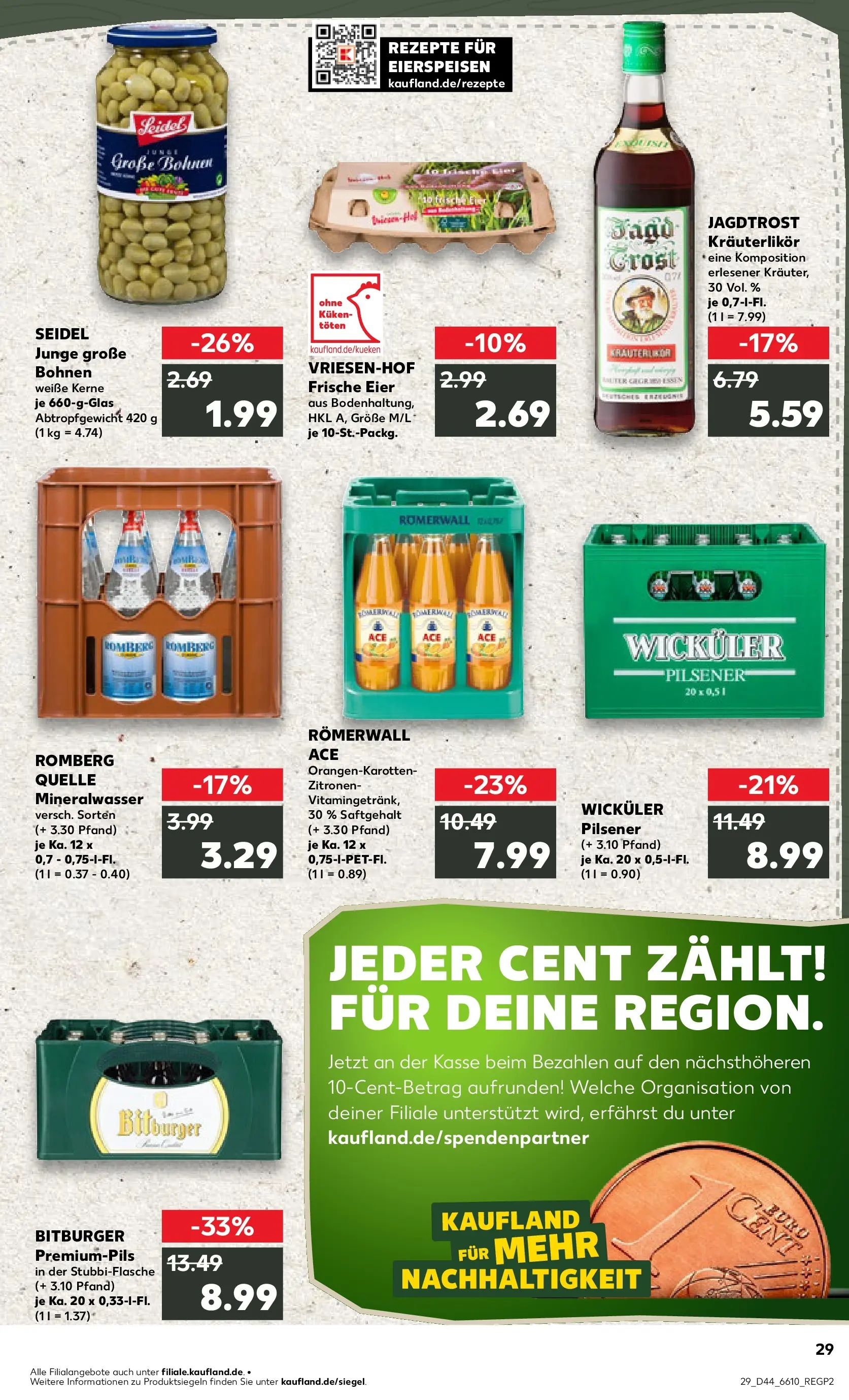 Prospekt Kaufland ab 03.11.2025 » Angebote und Werbung Online | Seite: 29 | Produkte: Bitburger, Eier, Pils, Zitronen Prospekt Kaufland ab 03.11.2025 » Angebote Online zum Blättern | Seite: 29 | Produkte: Bitburger, Eier, Pils, Zitronen