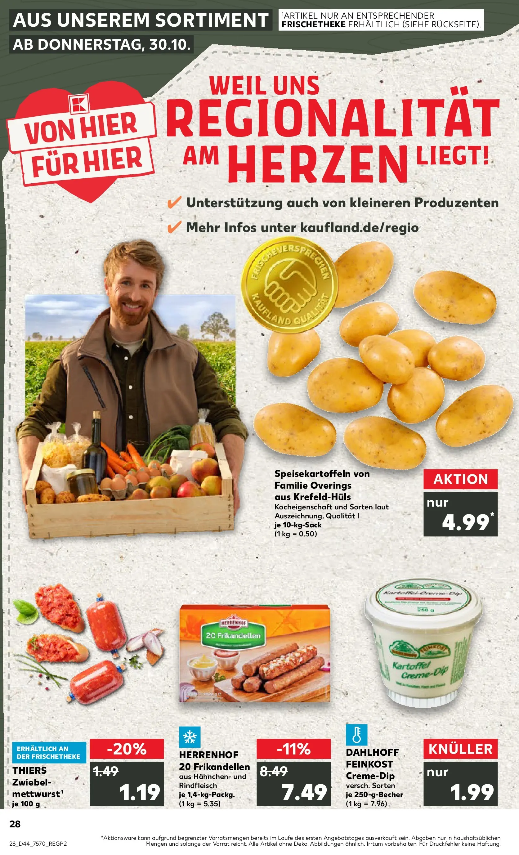 Prospekt Kaufland ab 03.11.2025 » Angebote und Werbung Online | Seite: 28 | Produkte: Hahnchen, Rindfleisch Prospekt Kaufland ab 03.11.2025 » Angebote Online zum Blättern | Seite: 28 | Produkte: Hahnchen, Rindfleisch