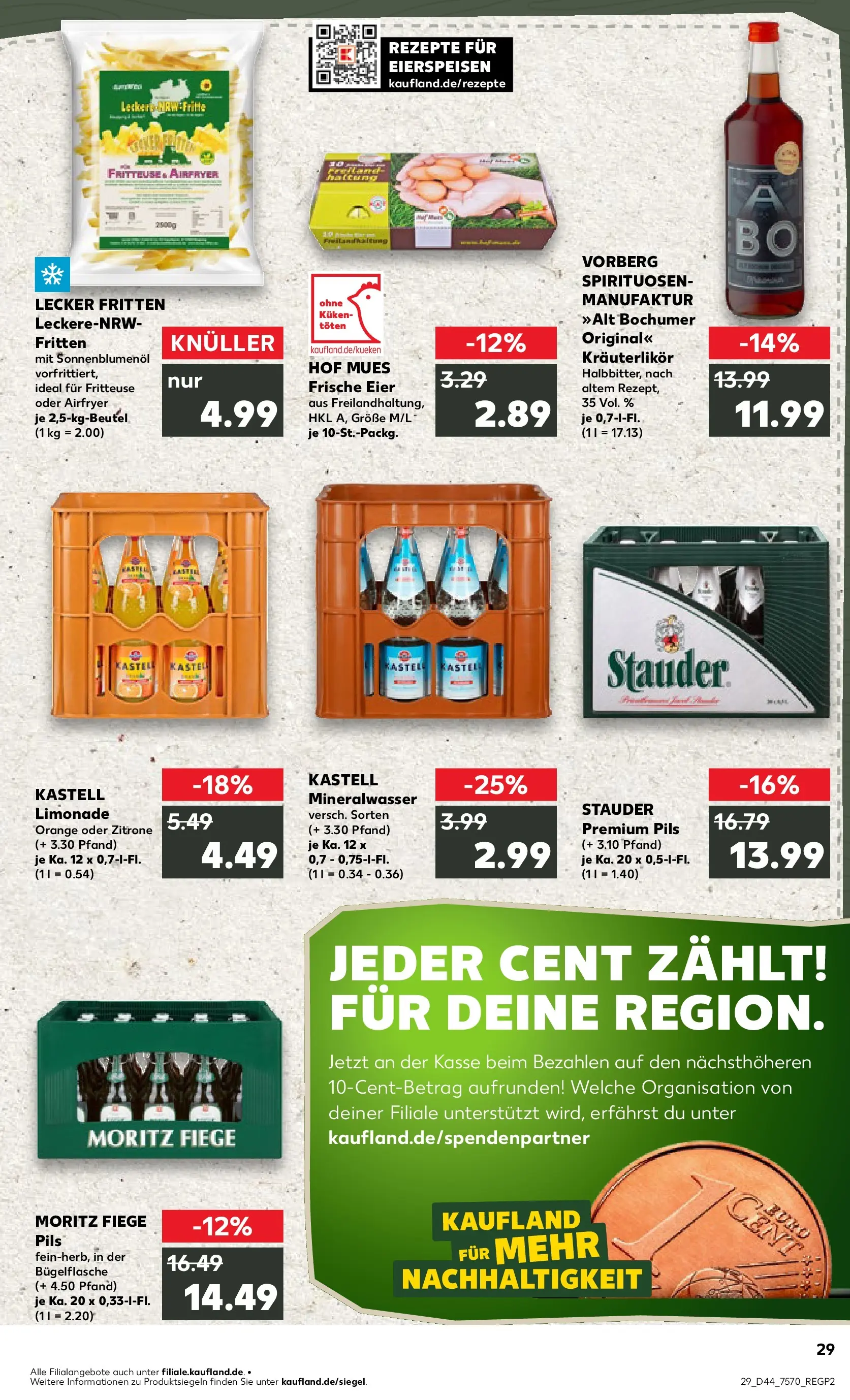 Prospekt Kaufland ab 03.11.2025 » Angebote und Werbung Online | Seite: 29 | Produkte: Eier, Pils, Limonade, Zitrone Prospekt Kaufland ab 03.11.2025 » Angebote Online zum Blättern | Seite: 29 | Produkte: Eier, Pils, Limonade, Zitrone