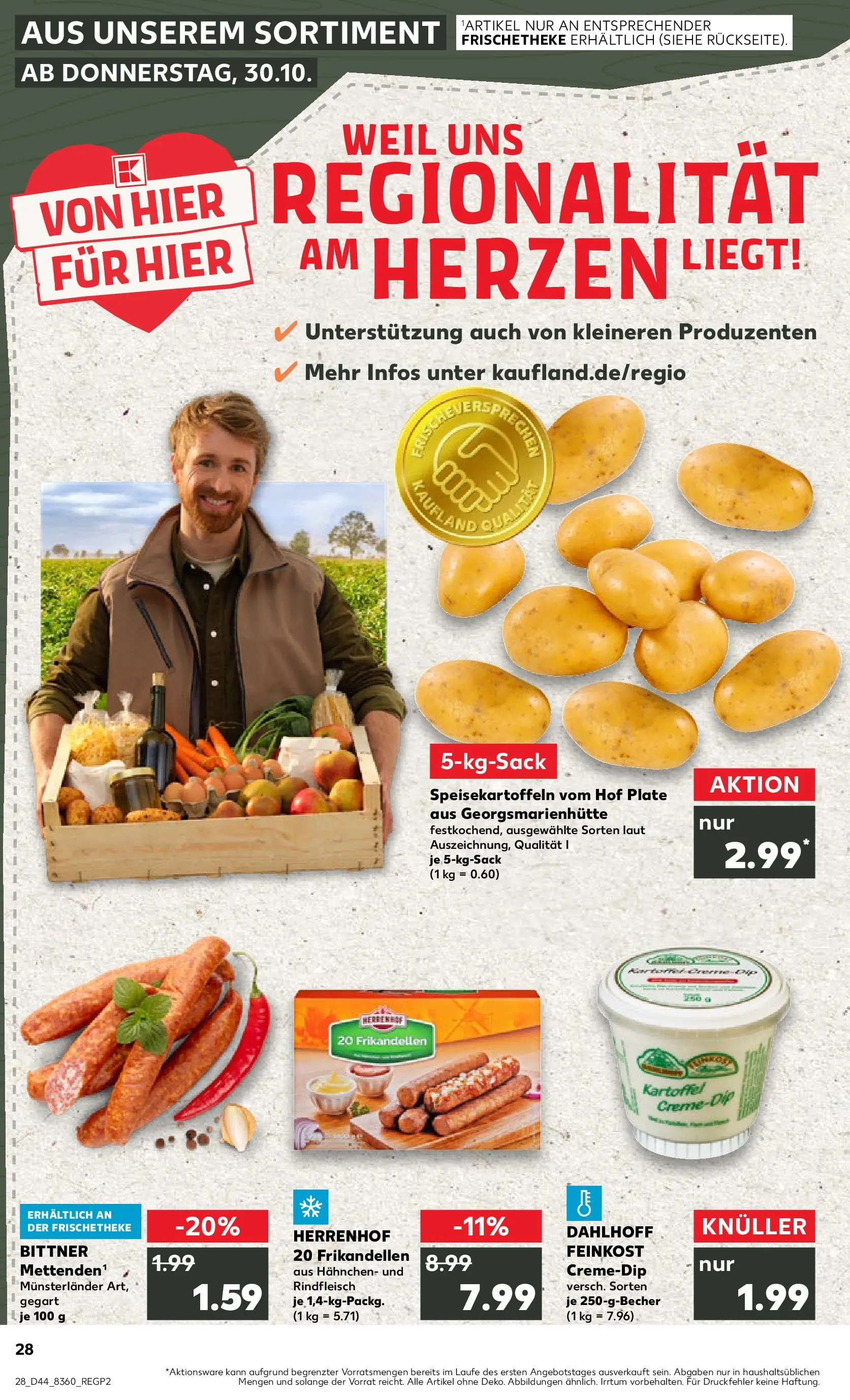 Prospekt Kaufland ab 03.11.2025 » Angebote Online zum Blättern | Seite: 28 | Produkte: Hahnchen, Rindfleisch