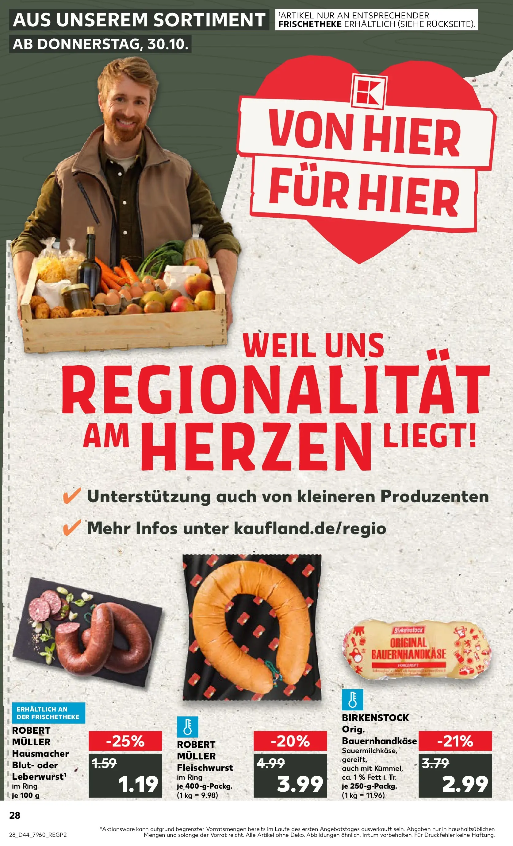 Prospekt Kaufland ab 03.11.2025 » Angebote Online zum Blättern | Seite: 28