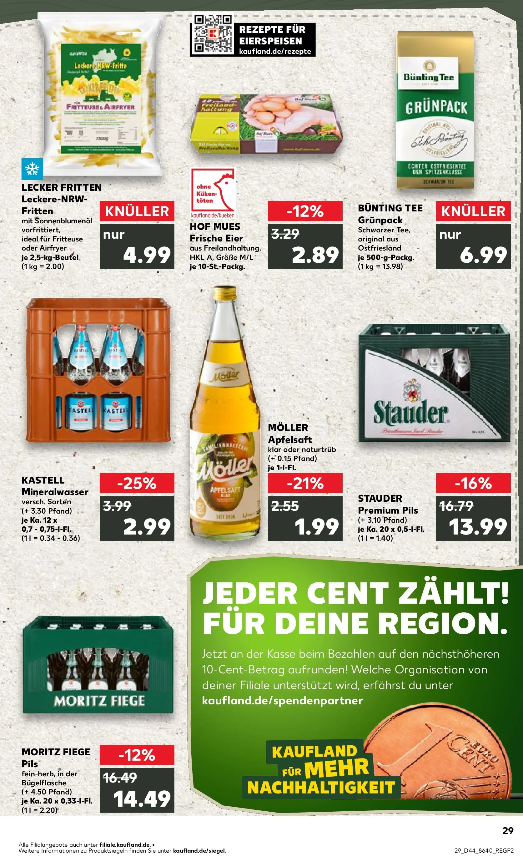 Prospekt Kaufland ab 03.11.2025 » Angebote und Werbung Online | Seite: 29 | Produkte: Sonnenblumenol, Pils, Mineralwasser, Tee Prospekt Kaufland ab 03.11.2025 » Angebote Online zum Blättern | Seite: 29 | Produkte: Sonnenblumenol, Pils, Mineralwasser, Tee