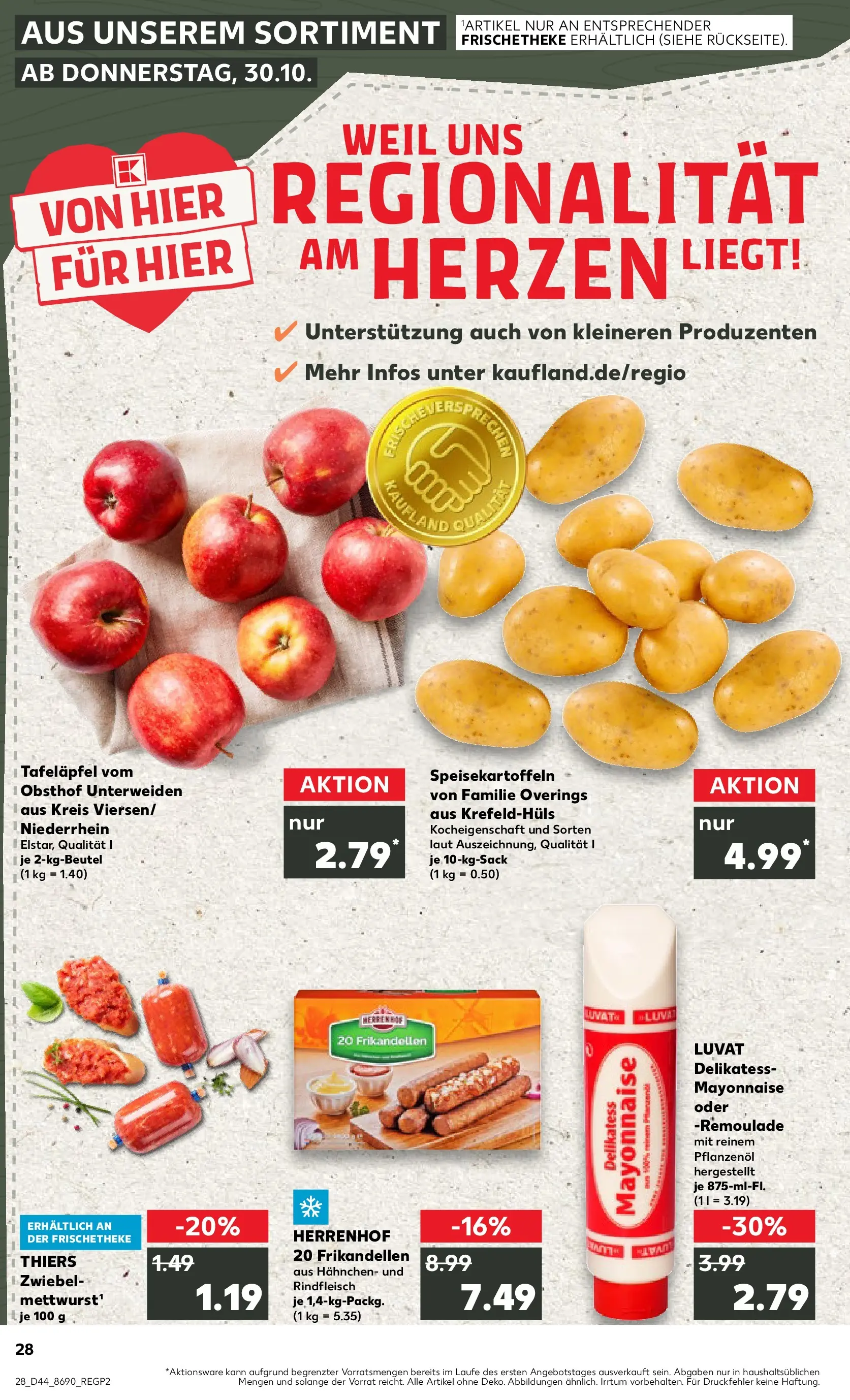 Prospekt Kaufland ab 03.11.2025 » Angebote und Werbung Online | Seite: 28 | Produkte: Hahnchen, Mayonnaise, Rindfleisch Prospekt Kaufland ab 03.11.2025 » Angebote Online zum Blättern | Seite: 28 | Produkte: Hahnchen, Mayonnaise, Rindfleisch