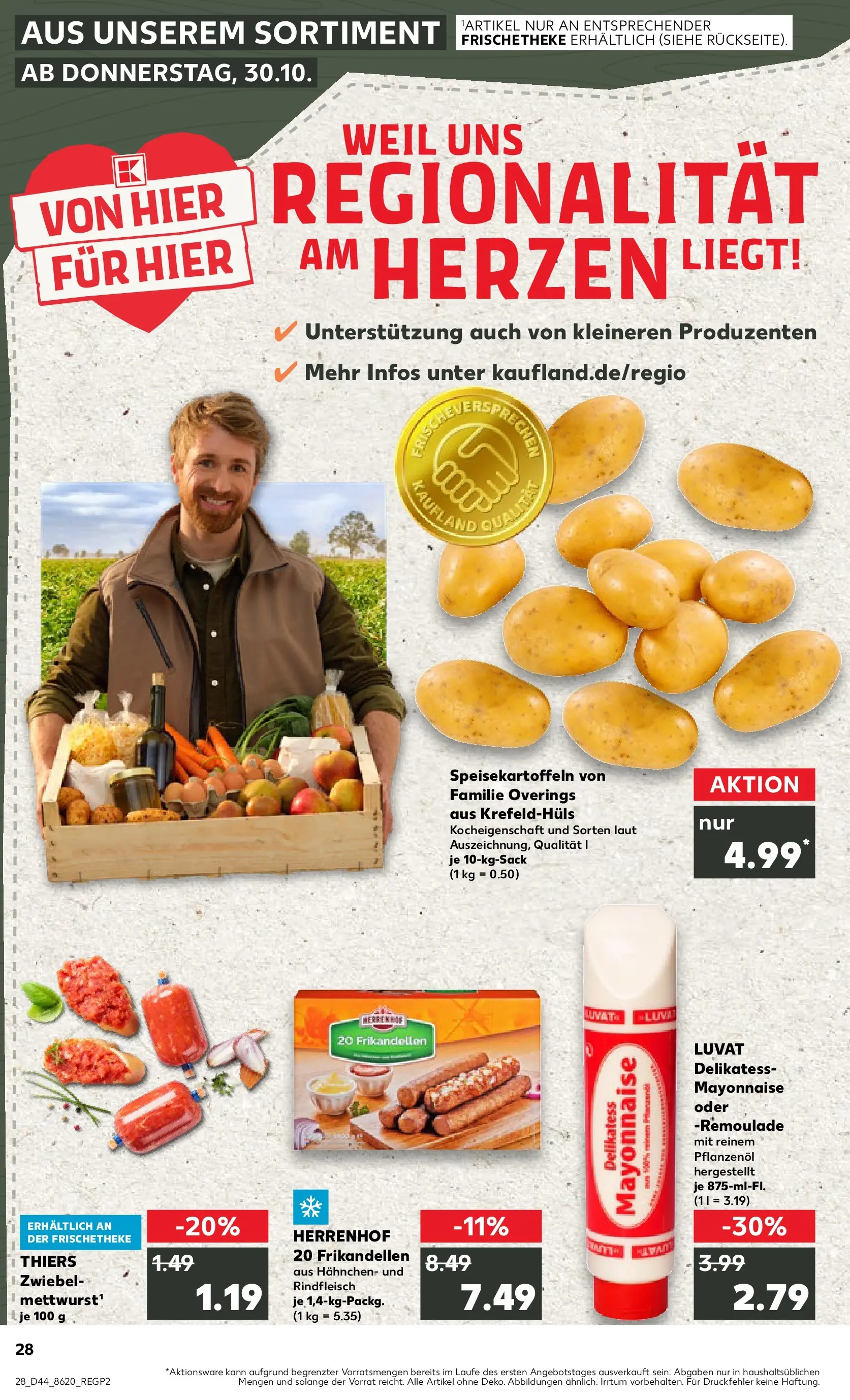 Prospekt Kaufland ab 03.11.2025 » Angebote und Werbung Online | Seite: 28 | Produkte: Hahnchen, Mayonnaise, Rindfleisch Prospekt Kaufland ab 03.11.2025 » Angebote Online zum Blättern | Seite: 28 | Produkte: Hahnchen, Mayonnaise, Rindfleisch