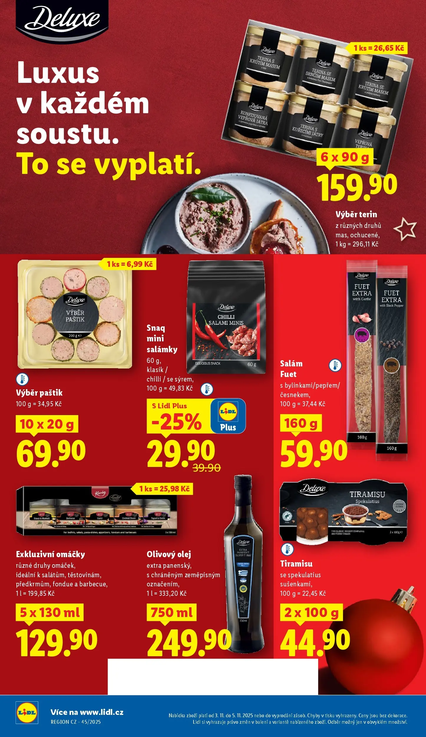 Lidl leták od 02.11.2025 - Nový akční leták | Strana: 24 | Produkty: Fuet Extra, Salám, Salám fuet, Spekulatius