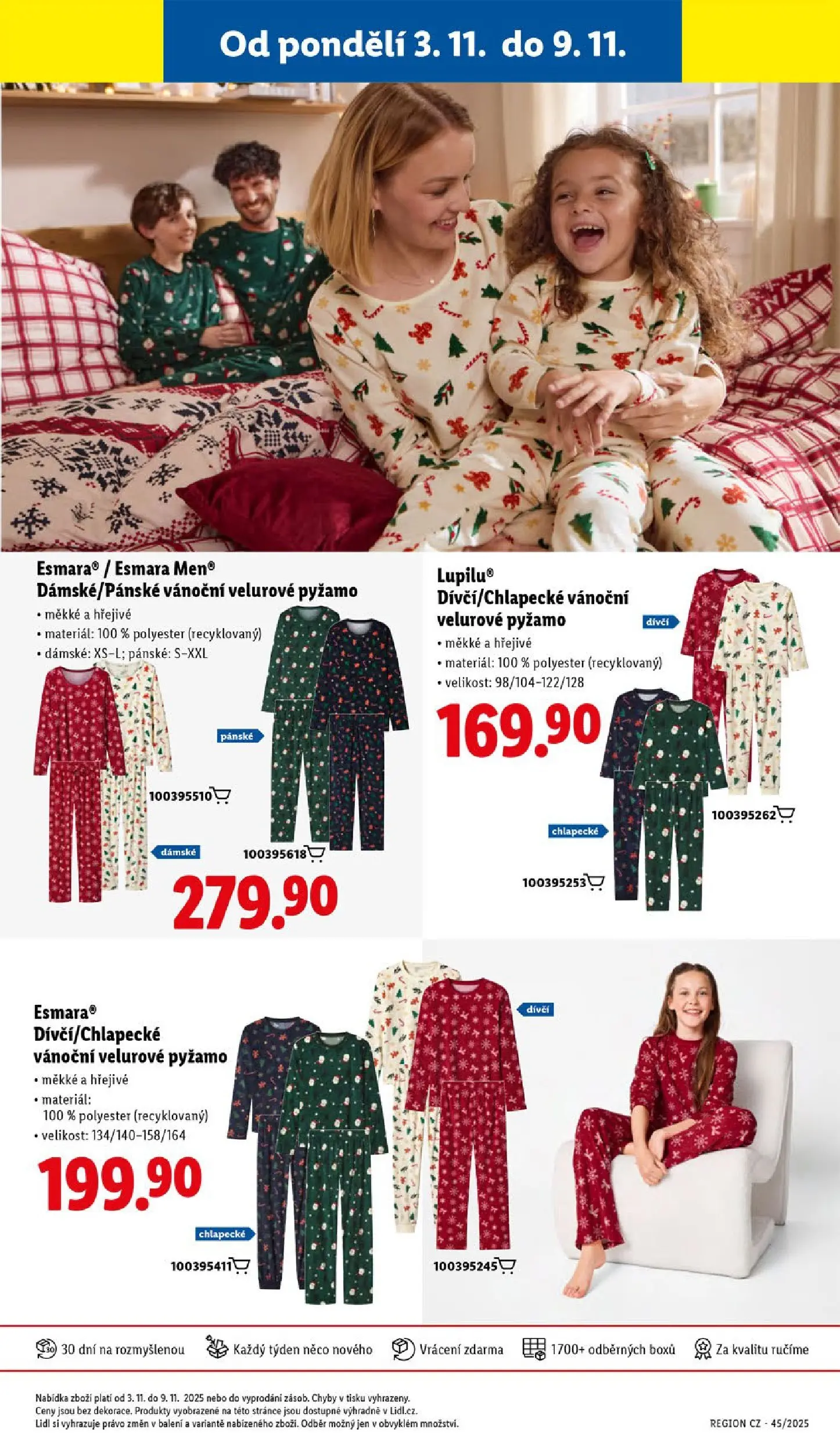Lidl leták od 02.11.2025 - Nový akční leták | Strana: 35 | Produkty: Pyžamo