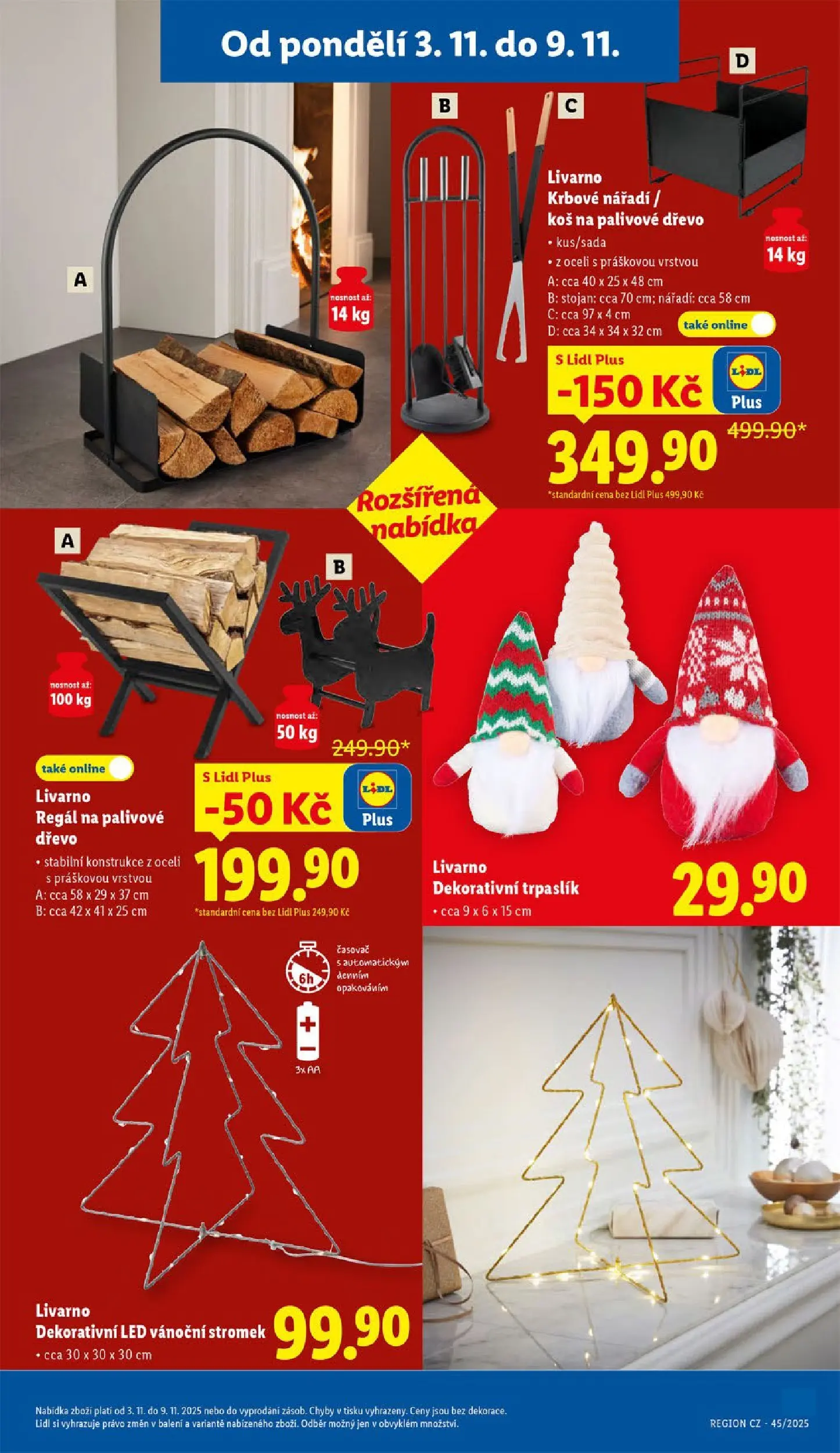 Lidl leták od 02.11.2025 - Nový akční leták | Strana: 42 | Produkty: Nářadí, Regál, Koš, LED