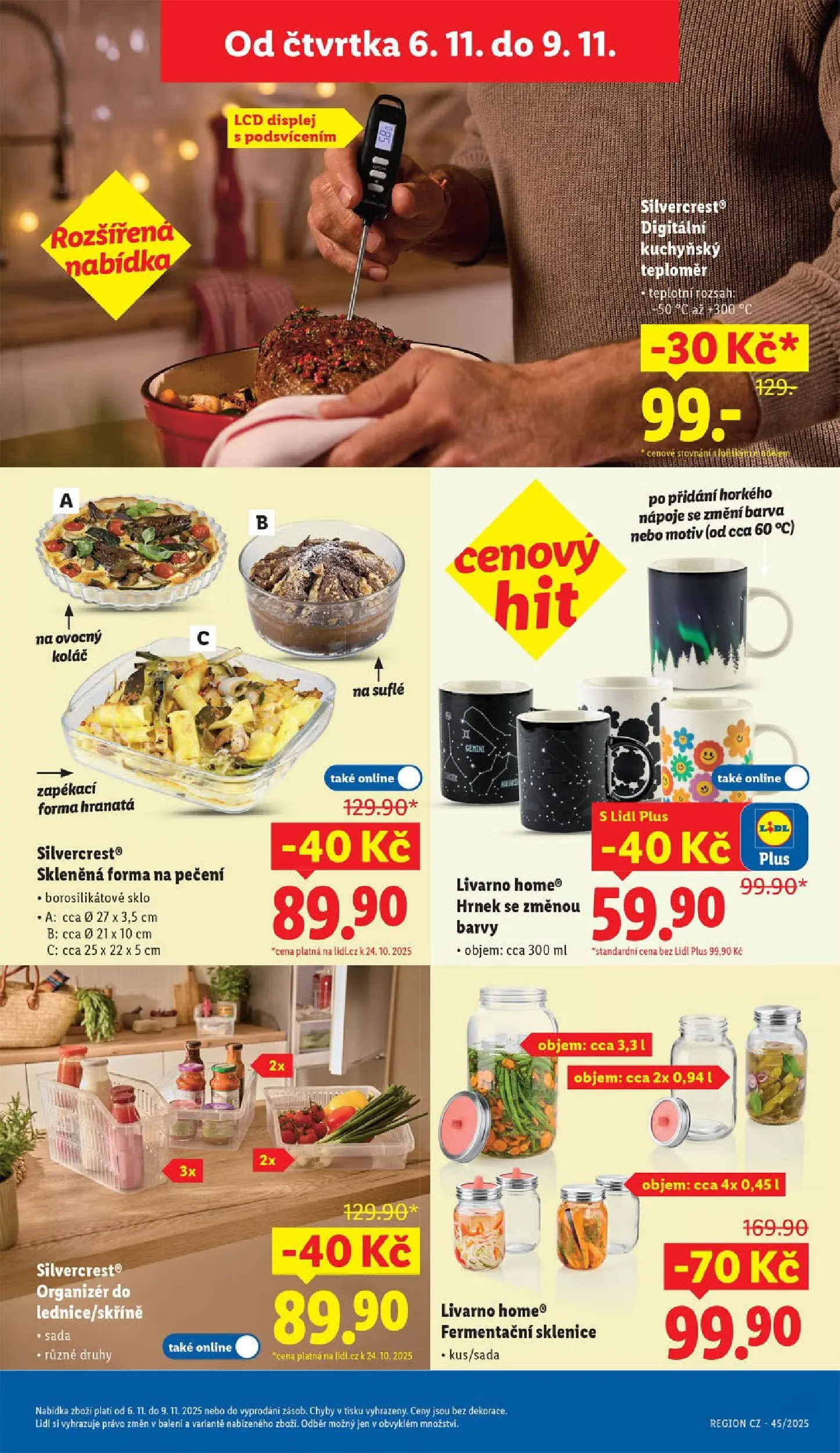 Lidl leták od 03.11.2025 - Nový akční leták | Strana: 27 | Produkty: Hrnek, Kuchyňský teploměr, Teploměr, Jar