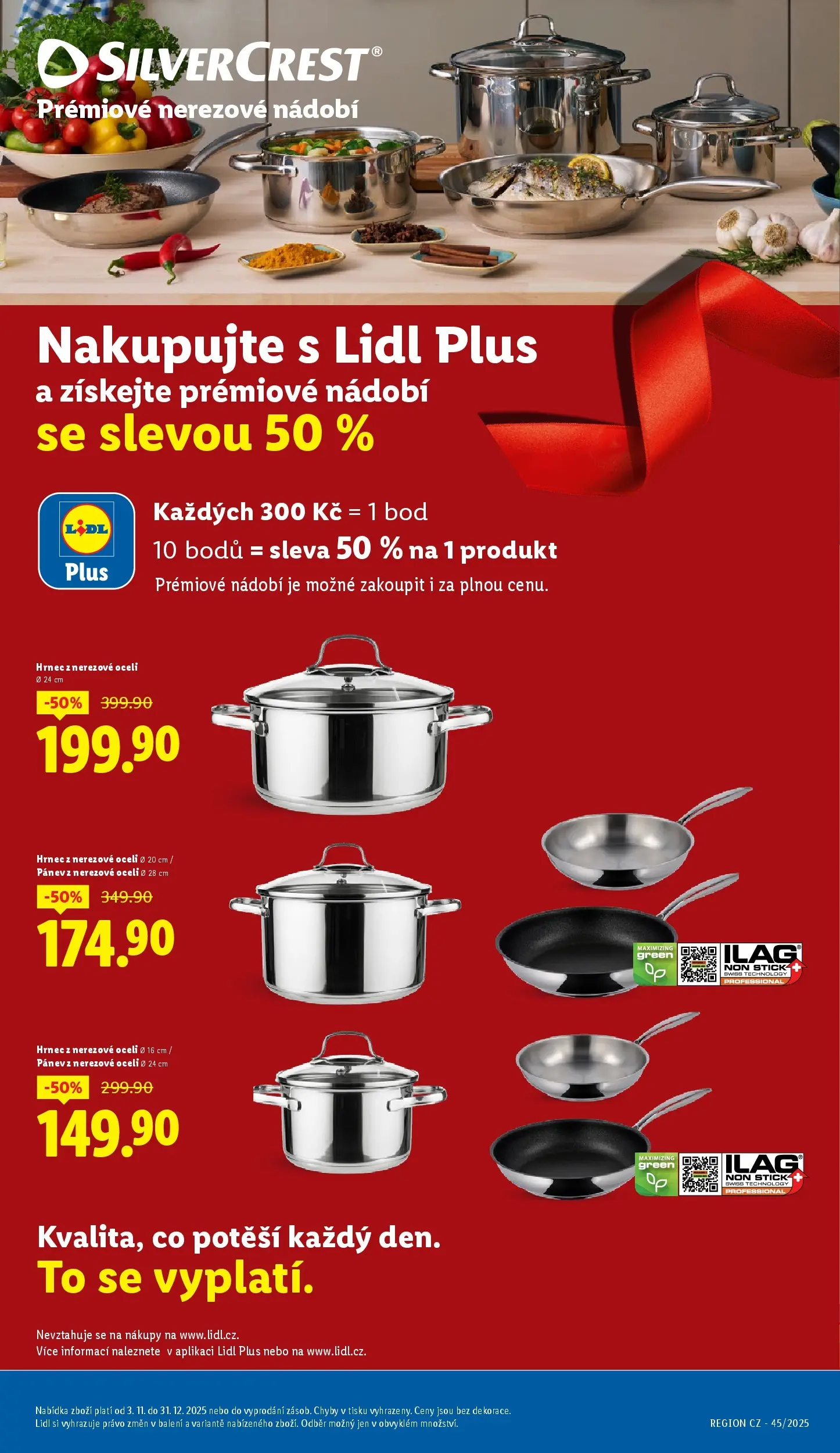 Lidl leták od 03.11.2025 - Nový akční leták | Strana: 18 | Produkty: Pánev, Nádobí, Hrnec
