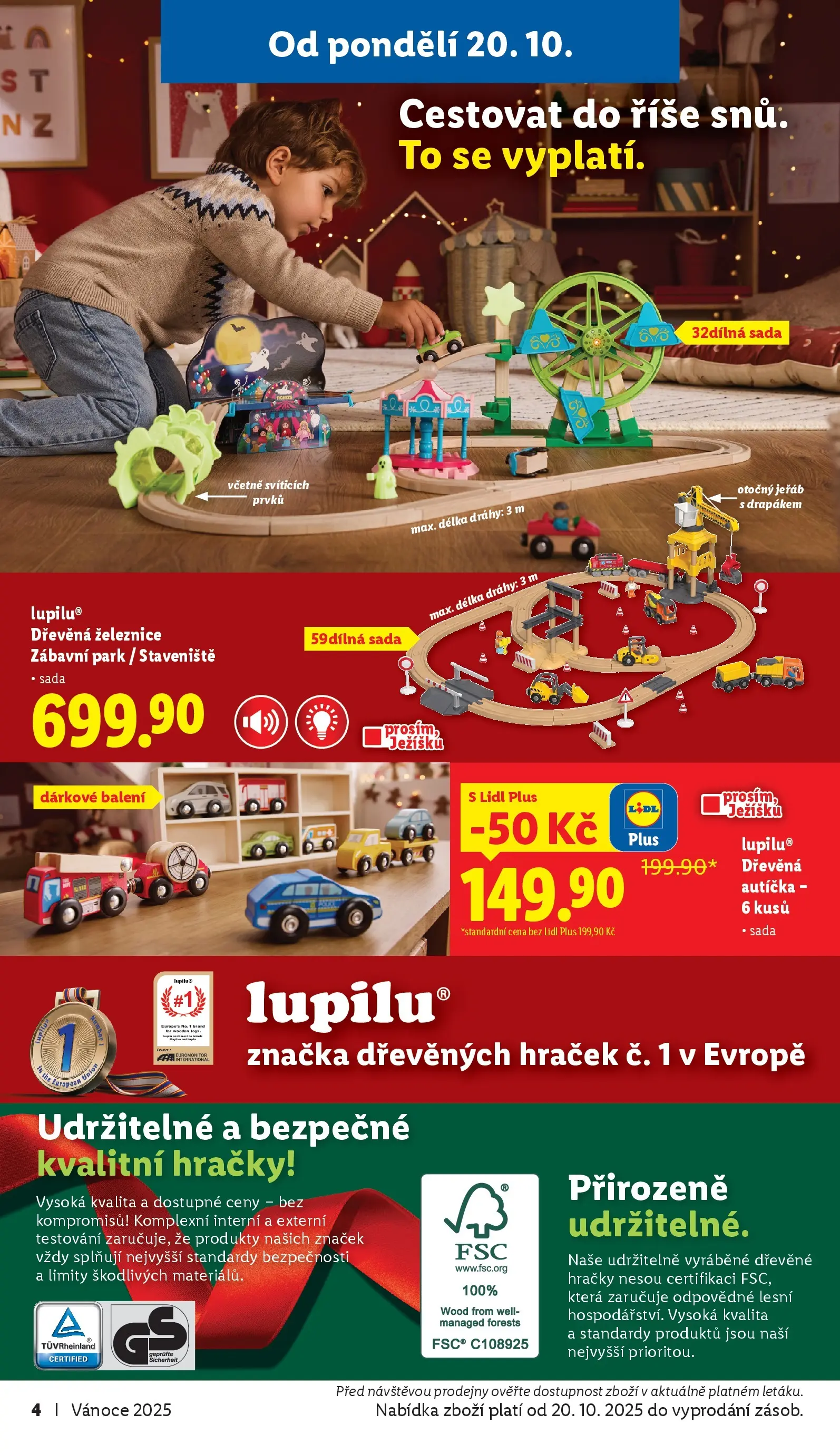 Lidl leták od 02.11.2025 - Nový akční leták | Strana: 4 | Produkty: Hračky